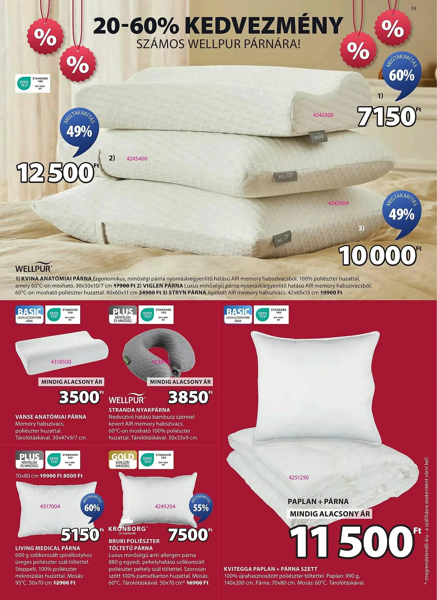 Katalógus JYSK akciós újság január 1.-tól február 2.-ig 2025. - Oldal 19