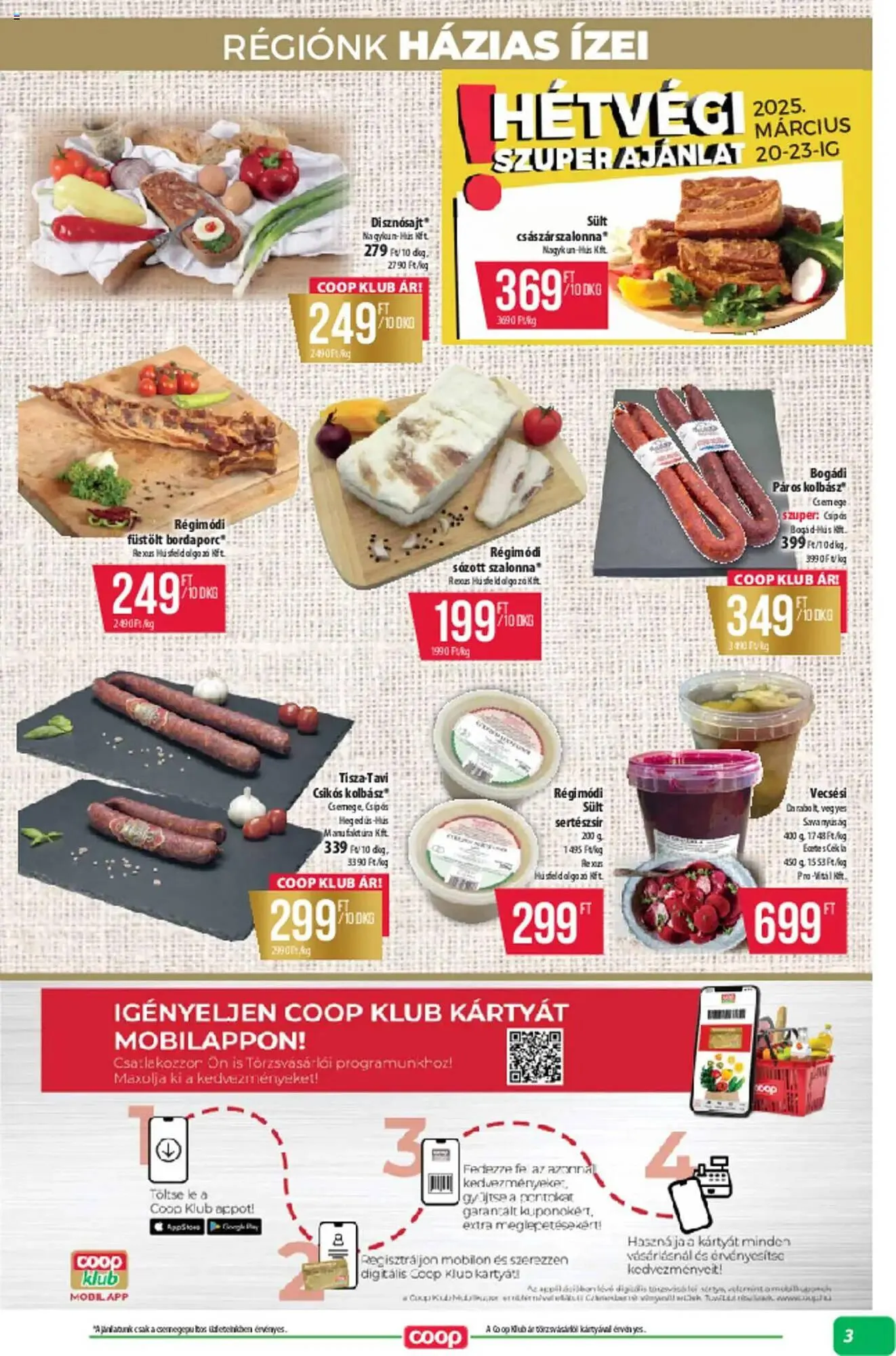 Katalógus Coop akciós újság március 20.-tól március 26.-ig 2025. - Oldal 3
