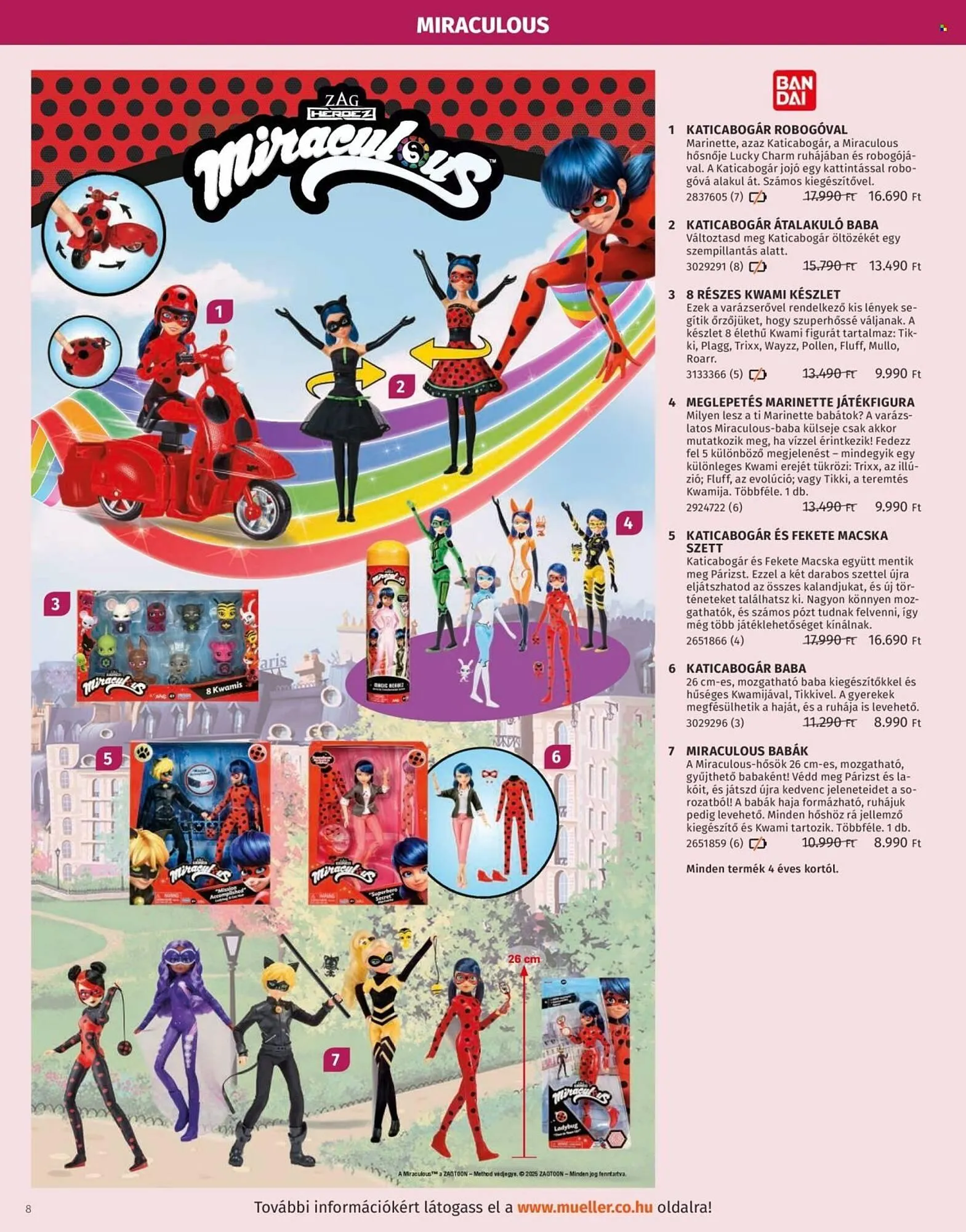 Katalógus Müller akciós újság október 27.-tól december 31.-ig 2025. - Oldal 8