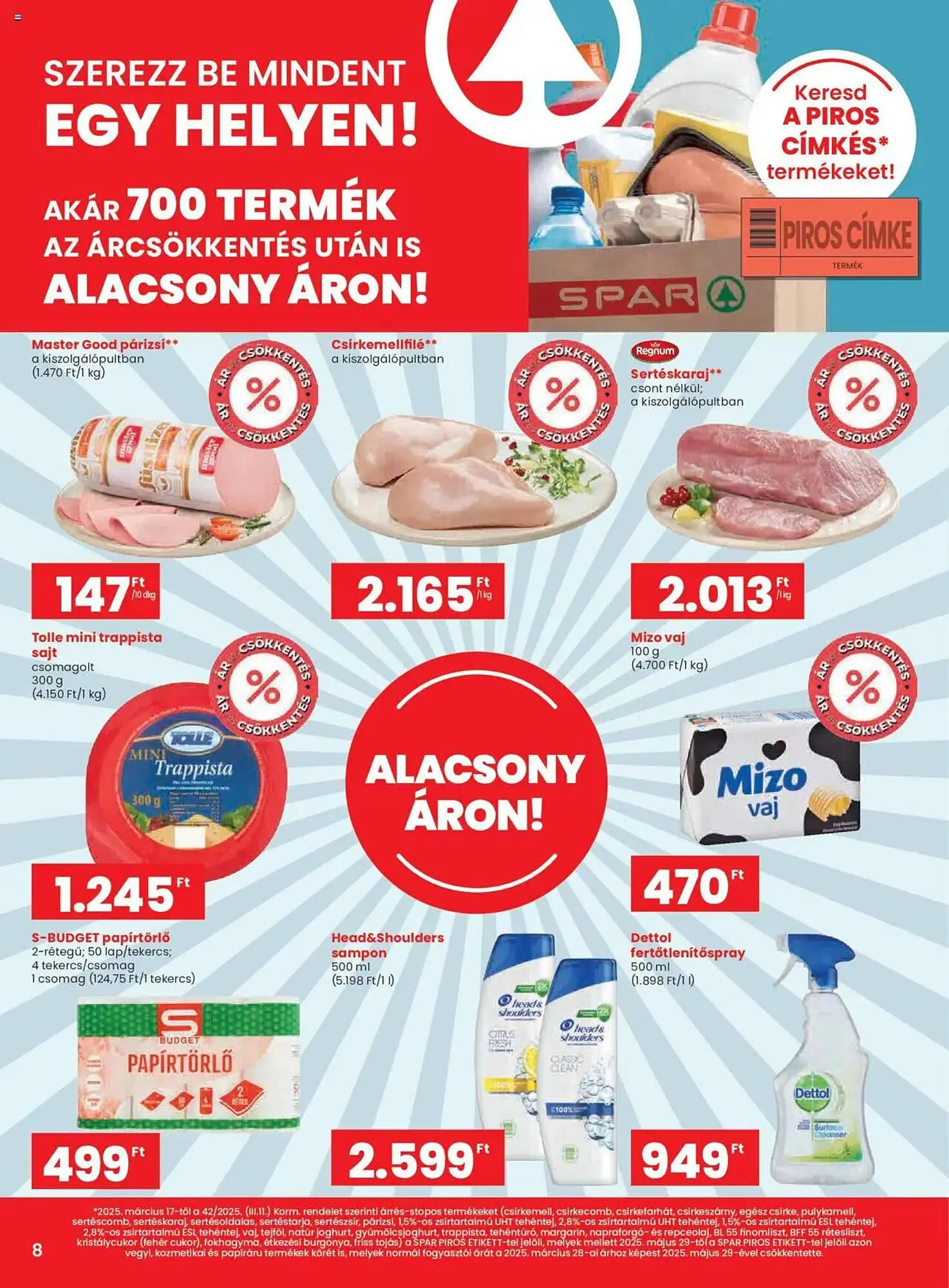 Katalógus Spar akciós újság július 31.-tól augusztus 6.-ig 2025. - Oldal 8