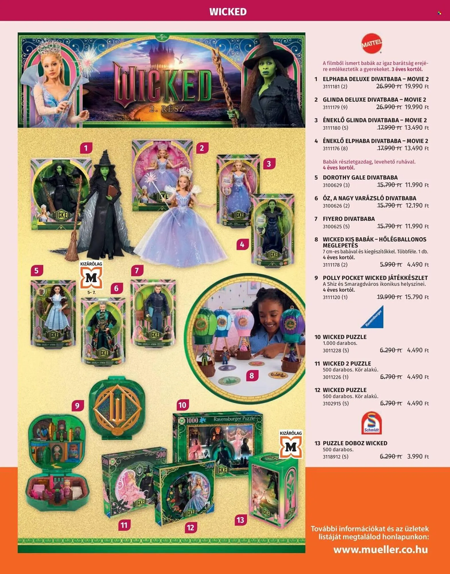 Katalógus Müller akciós újság október 27.-tól december 31.-ig 2025. - Oldal 110
