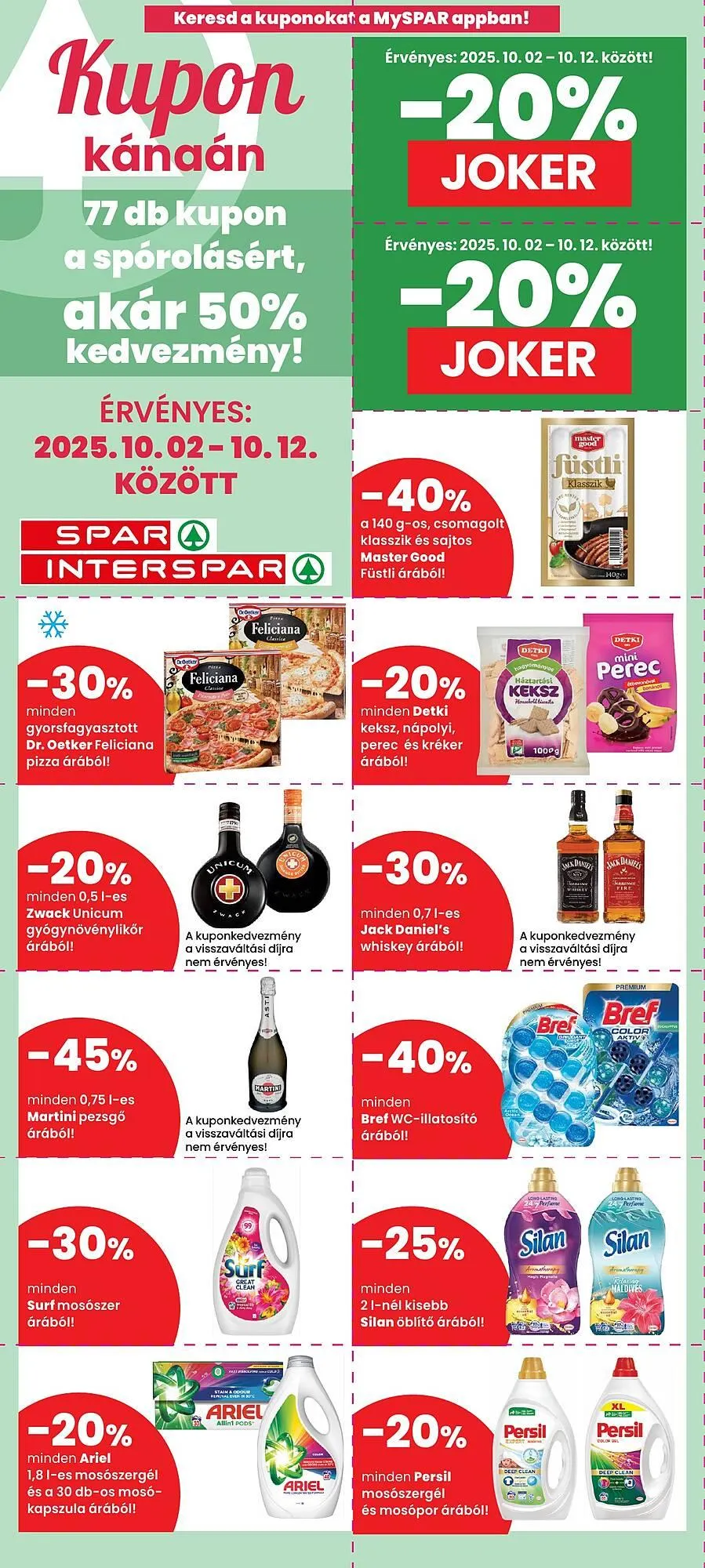 Katalógus Interspar akciós újság október 2.-tól október 12.-ig 2025. - Oldal 1