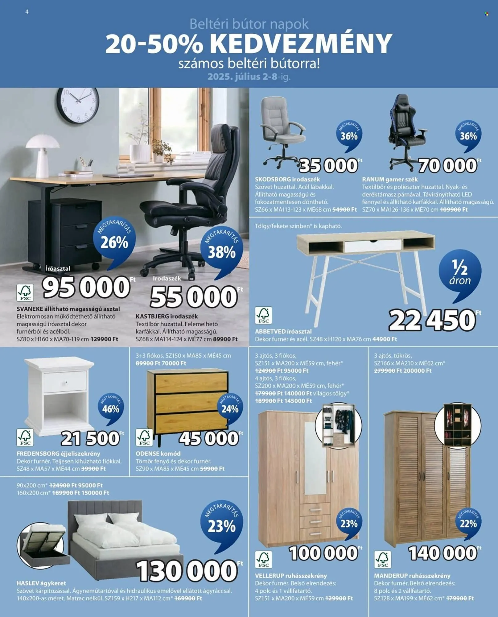 Katalógus JYSK akciós újság július 2.-tól július 29.-ig 2025. - Oldal 4