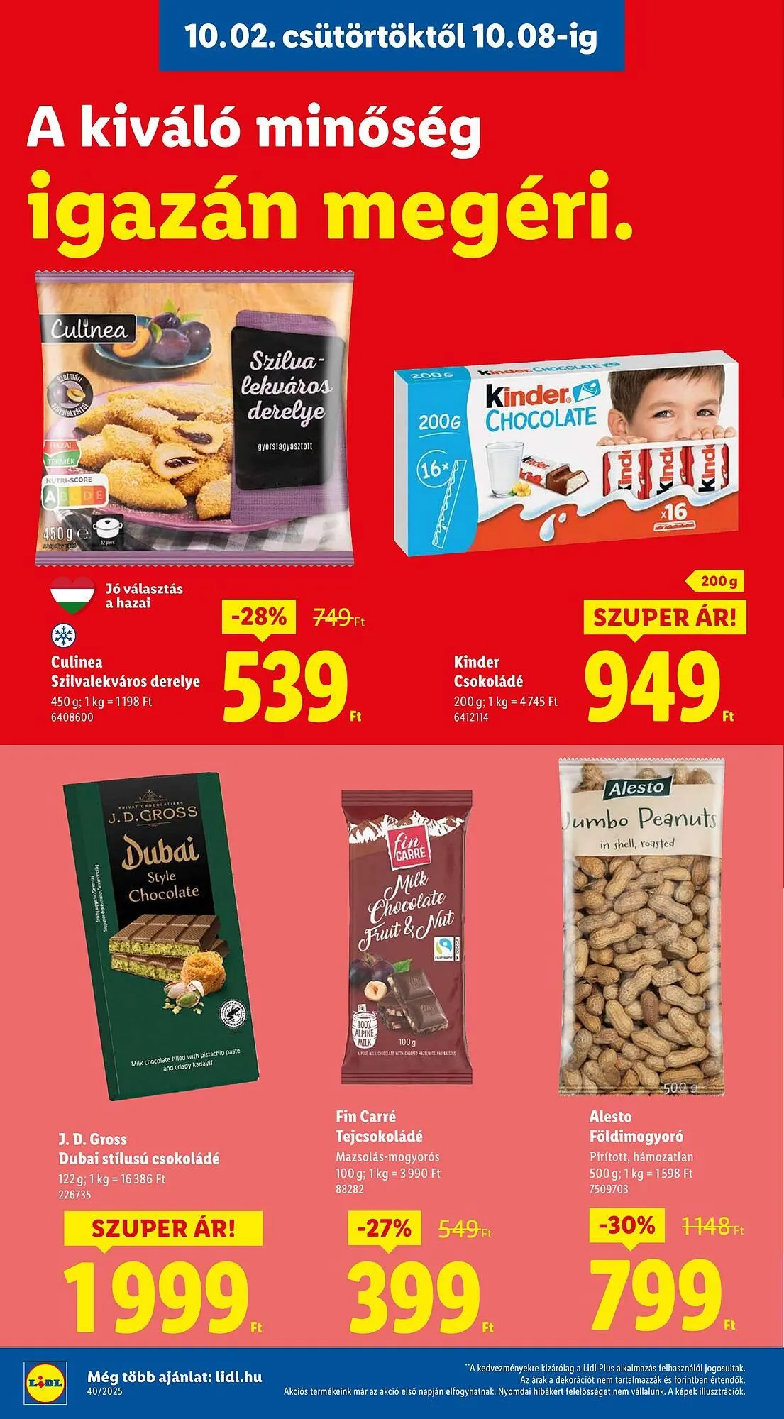 Katalógus Lidl akciós újság október 2.-tól október 8.-ig 2025. - Oldal 12