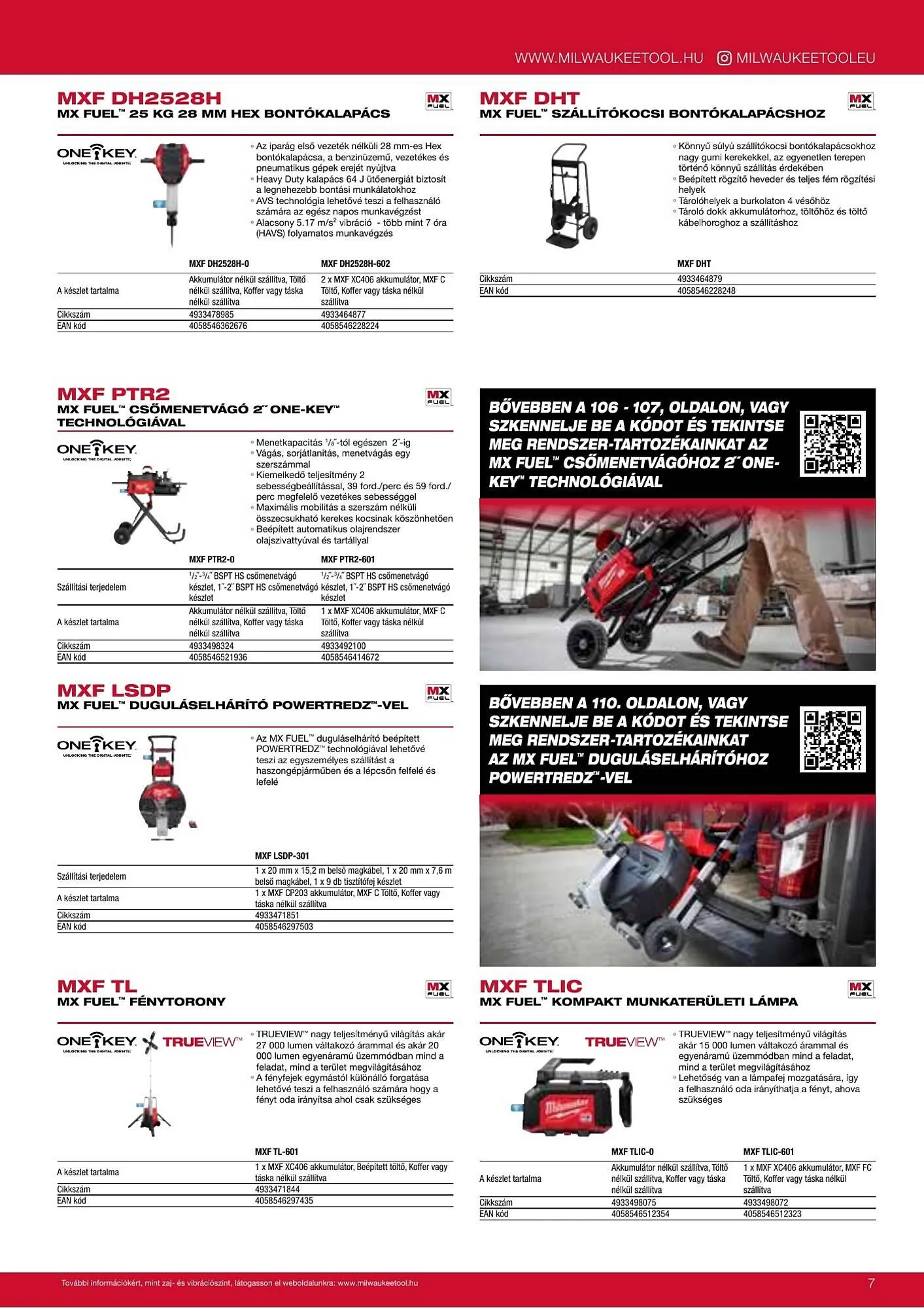 Katalógus Milwaukee akciós újság szeptember 16.-tól december 31.-ig 2026. - Oldal 7