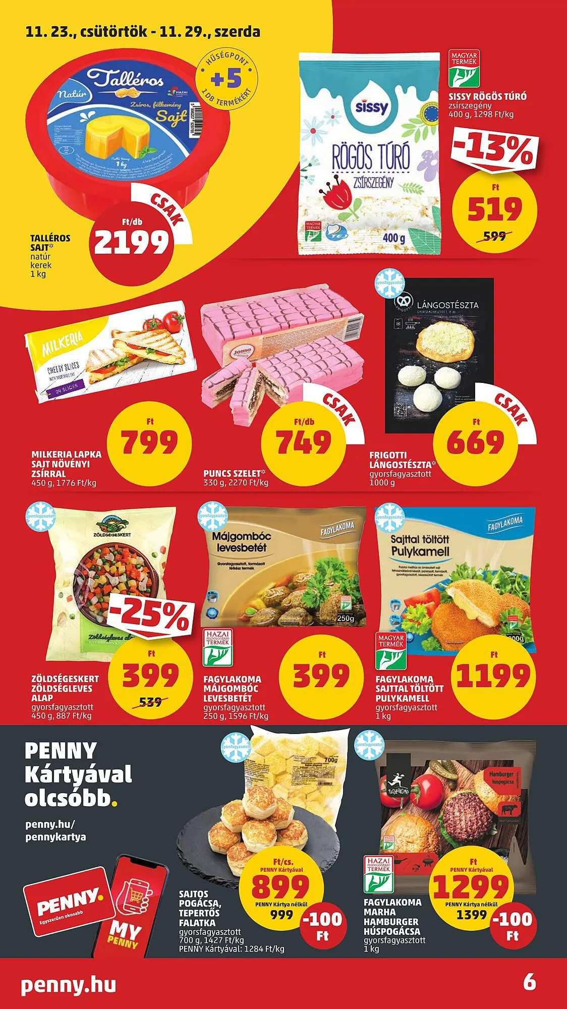 Katalógus PENNY akciós újság november 23.-tól november 29.-ig 2023. - Oldal 6