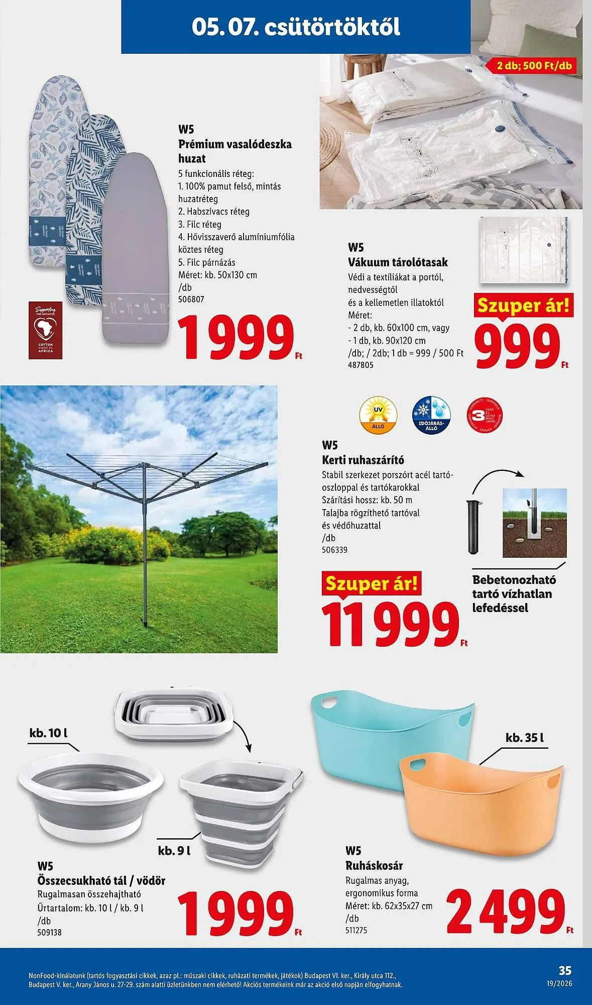 Katalógus Lidl akciós újság május 7.-tól május 13.-ig 2026. - Oldal 35