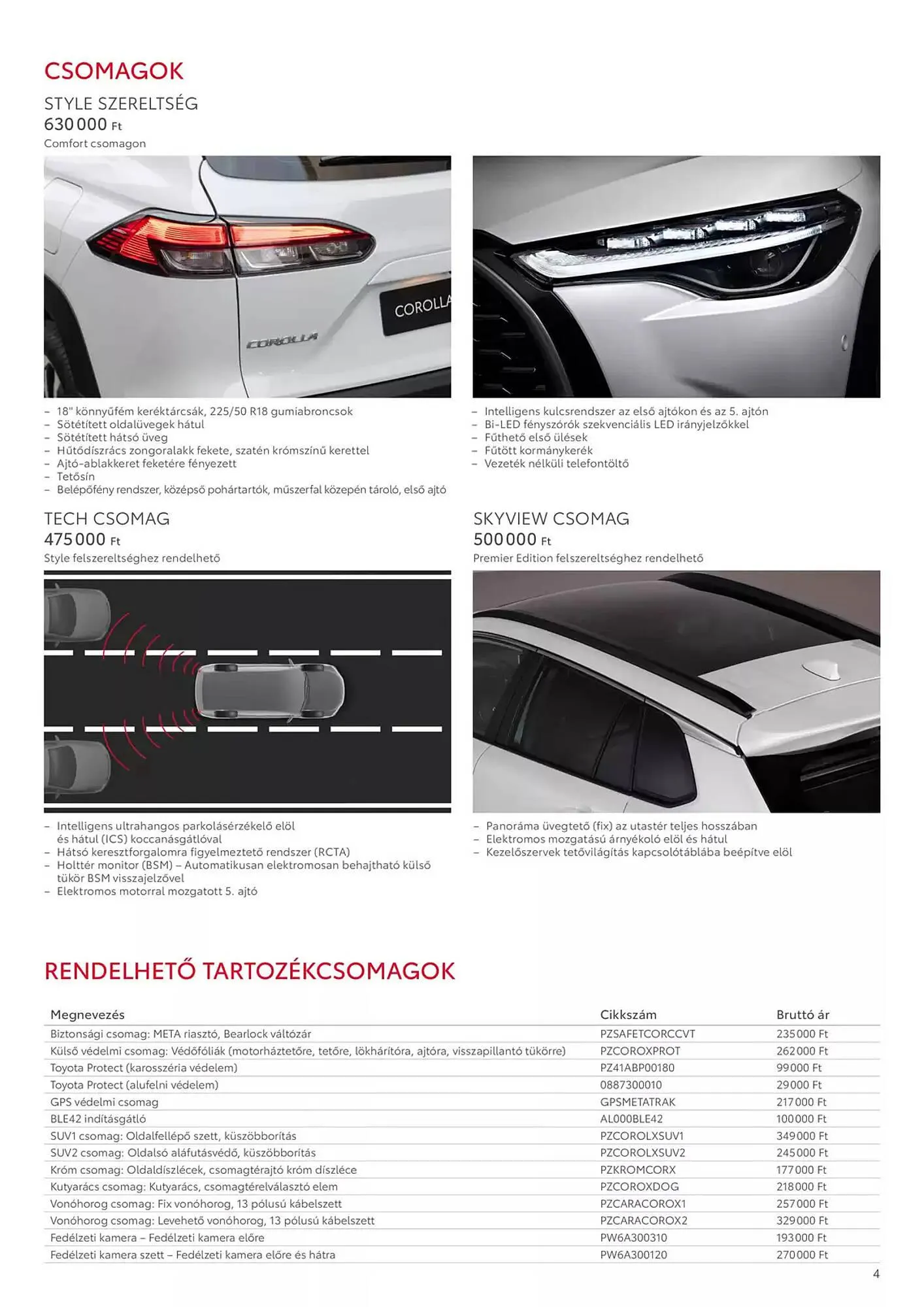 Katalógus Toyota akciós újság november 20.-tól november 20.-ig 2025. - Oldal 4