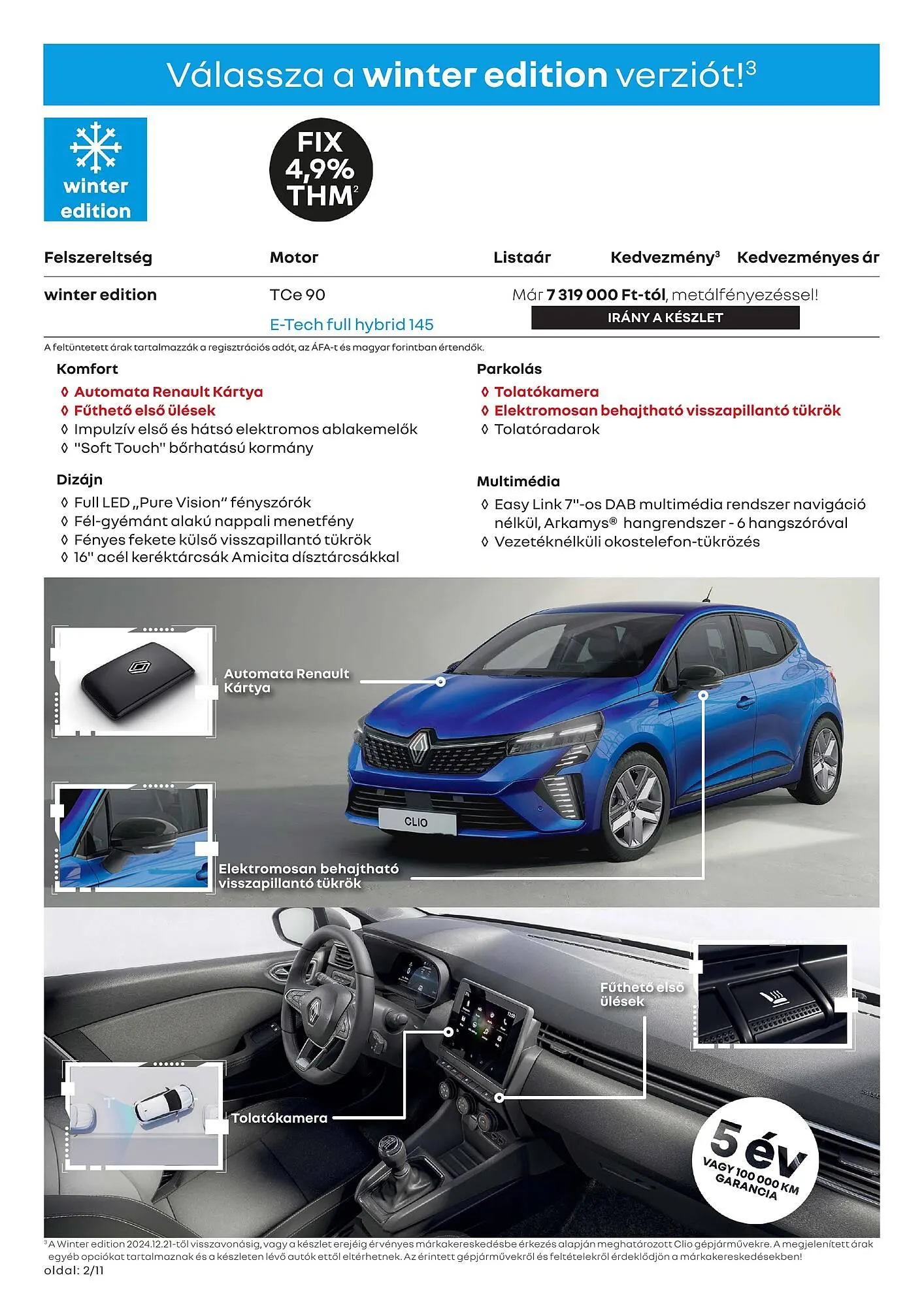 Katalógus Renault akciós újság január 6.-tól június 30.-ig 2025. - Oldal 2