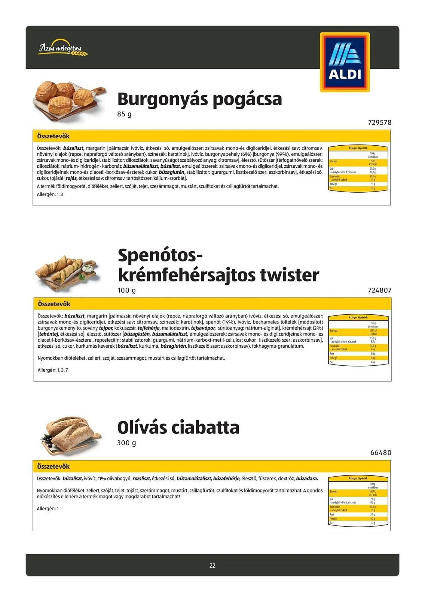 Katalógus ALDI akciós újság november 3.-tól május 12.-ig 2026. - Oldal 22