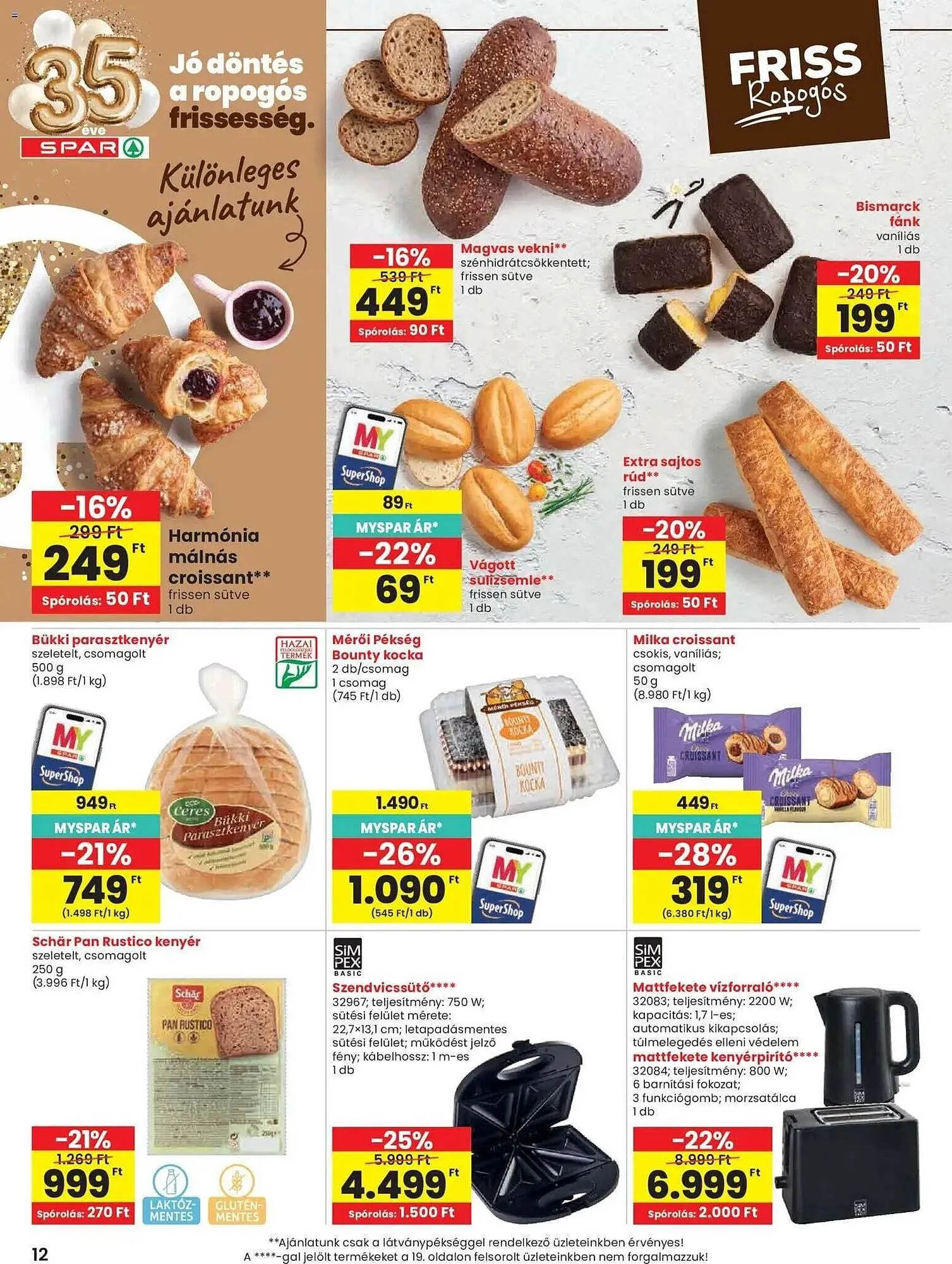 Katalógus Spar akciós újság április 9.-tól április 15.-ig 2026. - Oldal 12