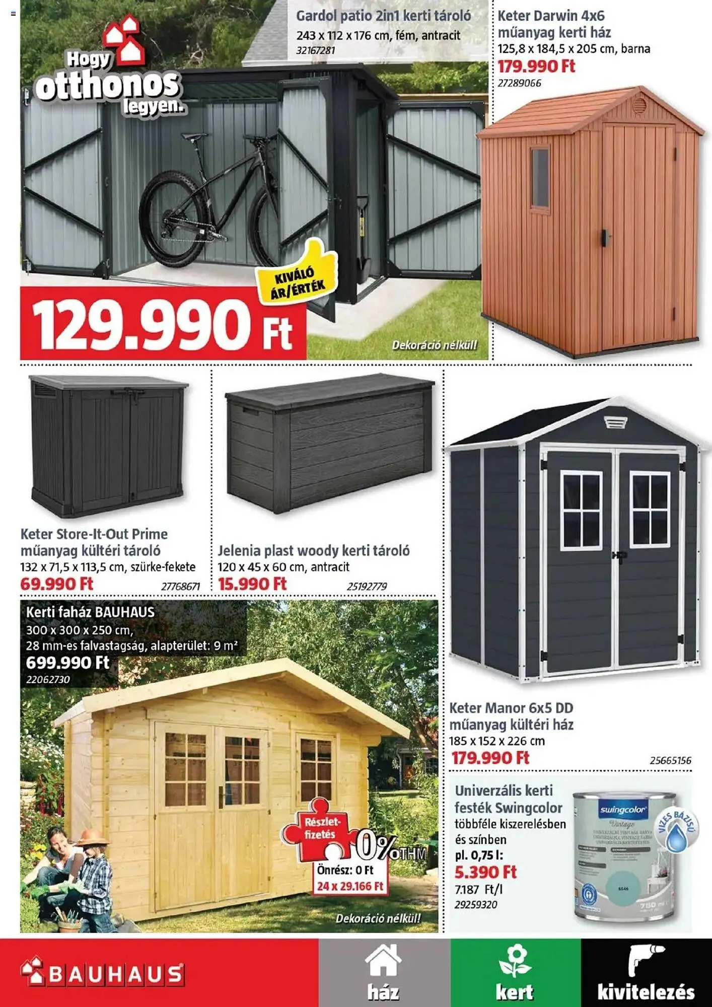 Katalógus Bauhaus akciós újság július 3.-tól augusztus 5.-ig 2025. - Oldal 13