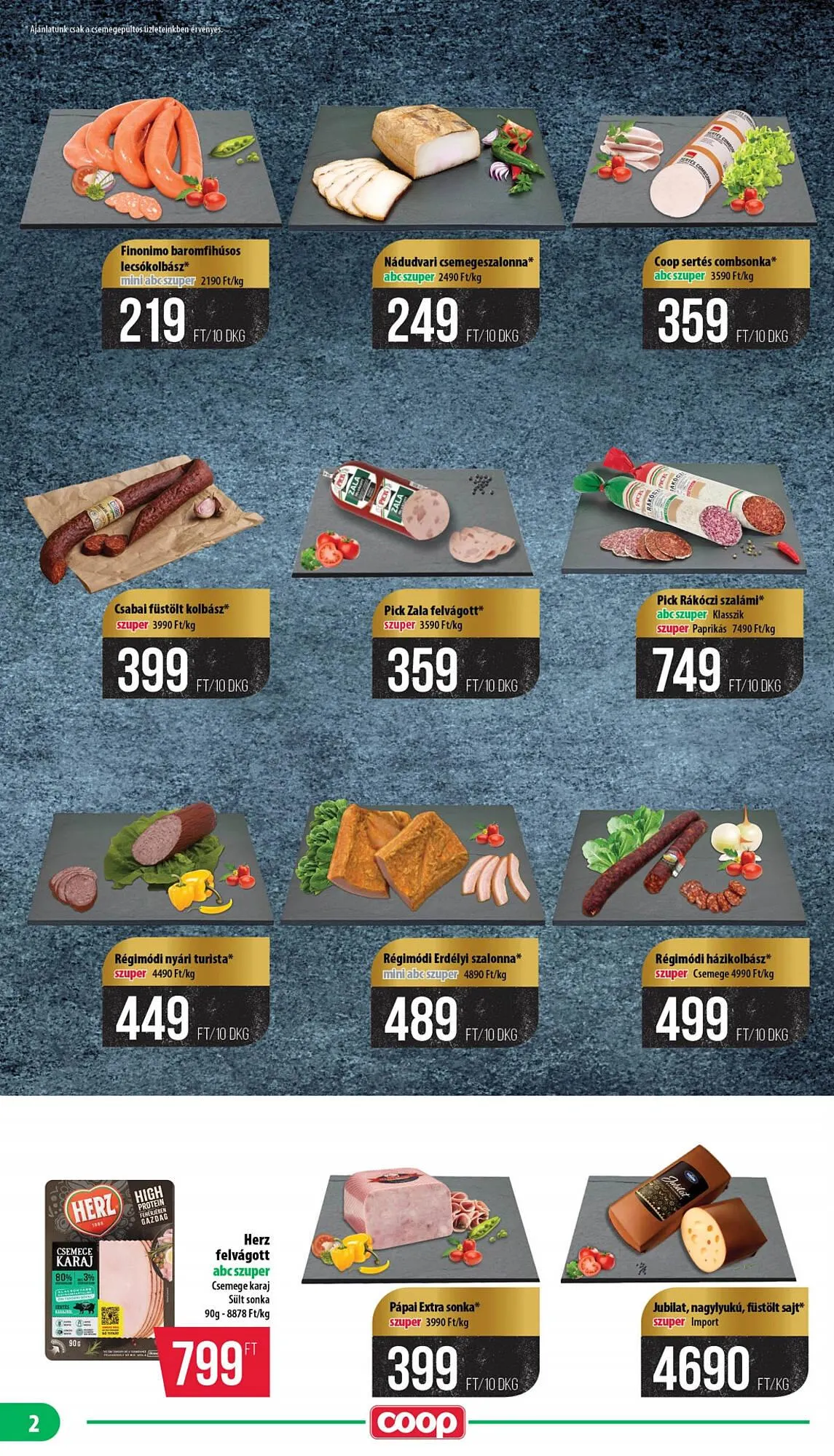 Katalógus Coop akciós újság március 26.-tól április 1.-ig 2026. - Oldal 2