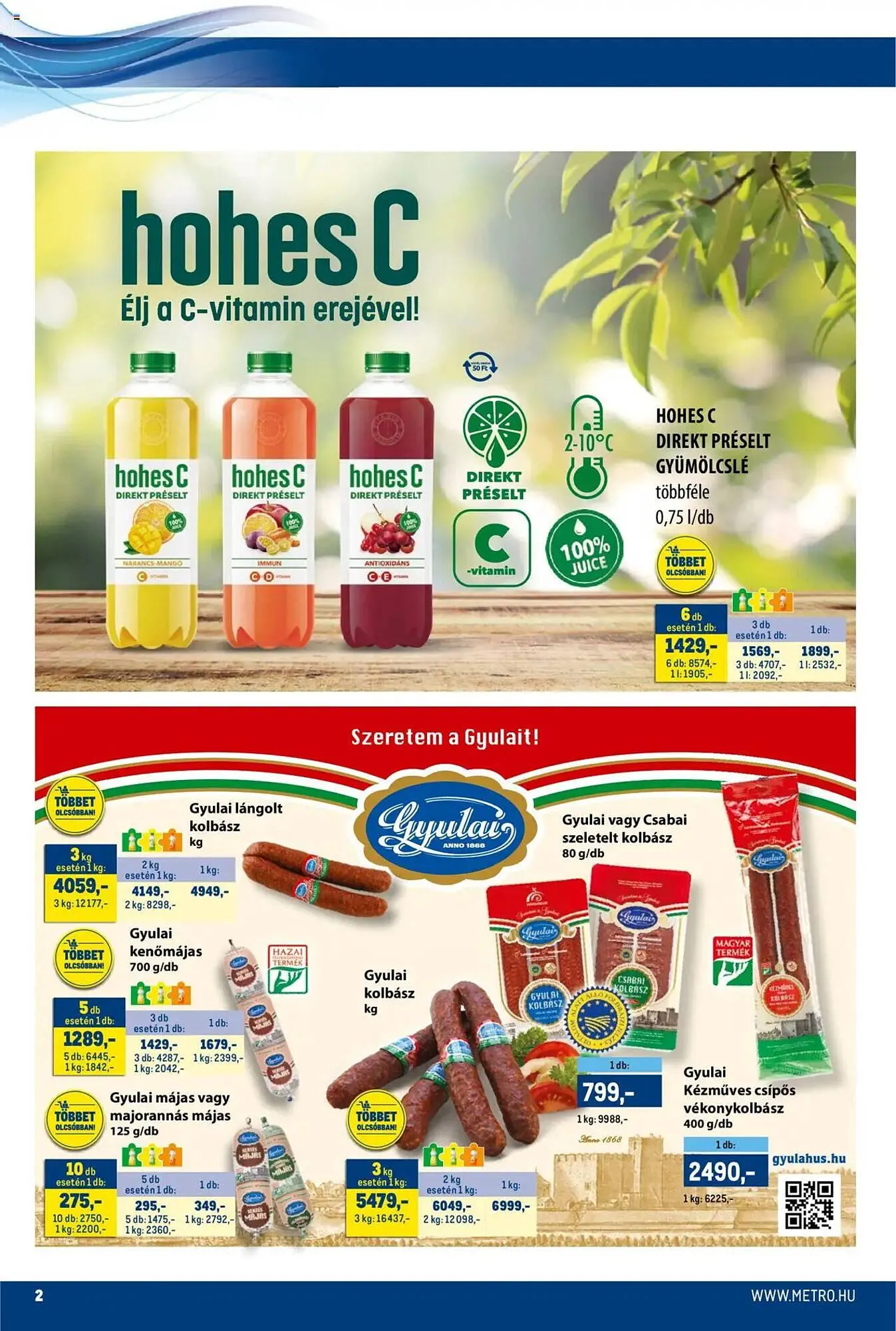 Katalógus Metro akciós újság július 1.-tól július 14.-ig 2025. - Oldal 2