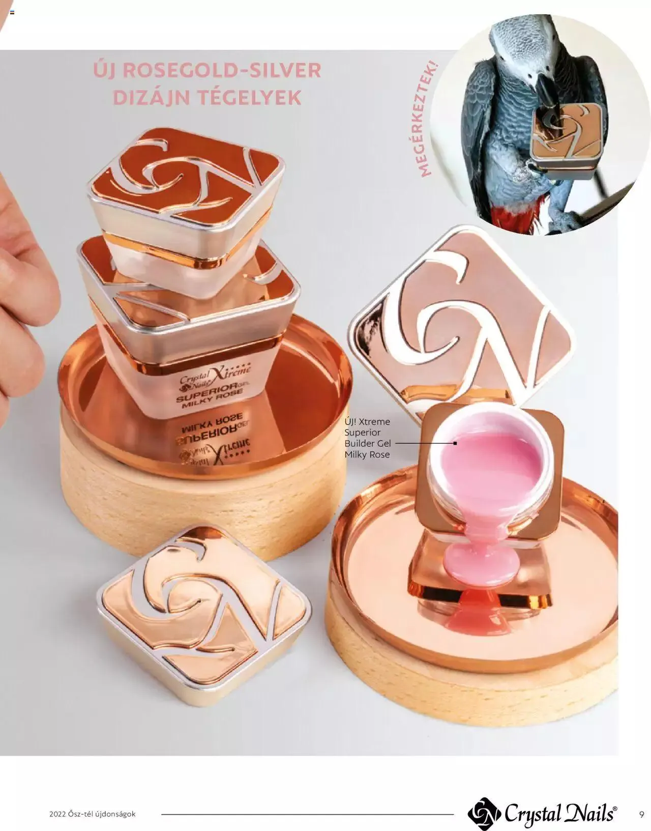 Katalógus Crystal Nails - Ősz / Tél katalógus szeptember 5.-tól december 31.-ig 2023. - Oldal 9