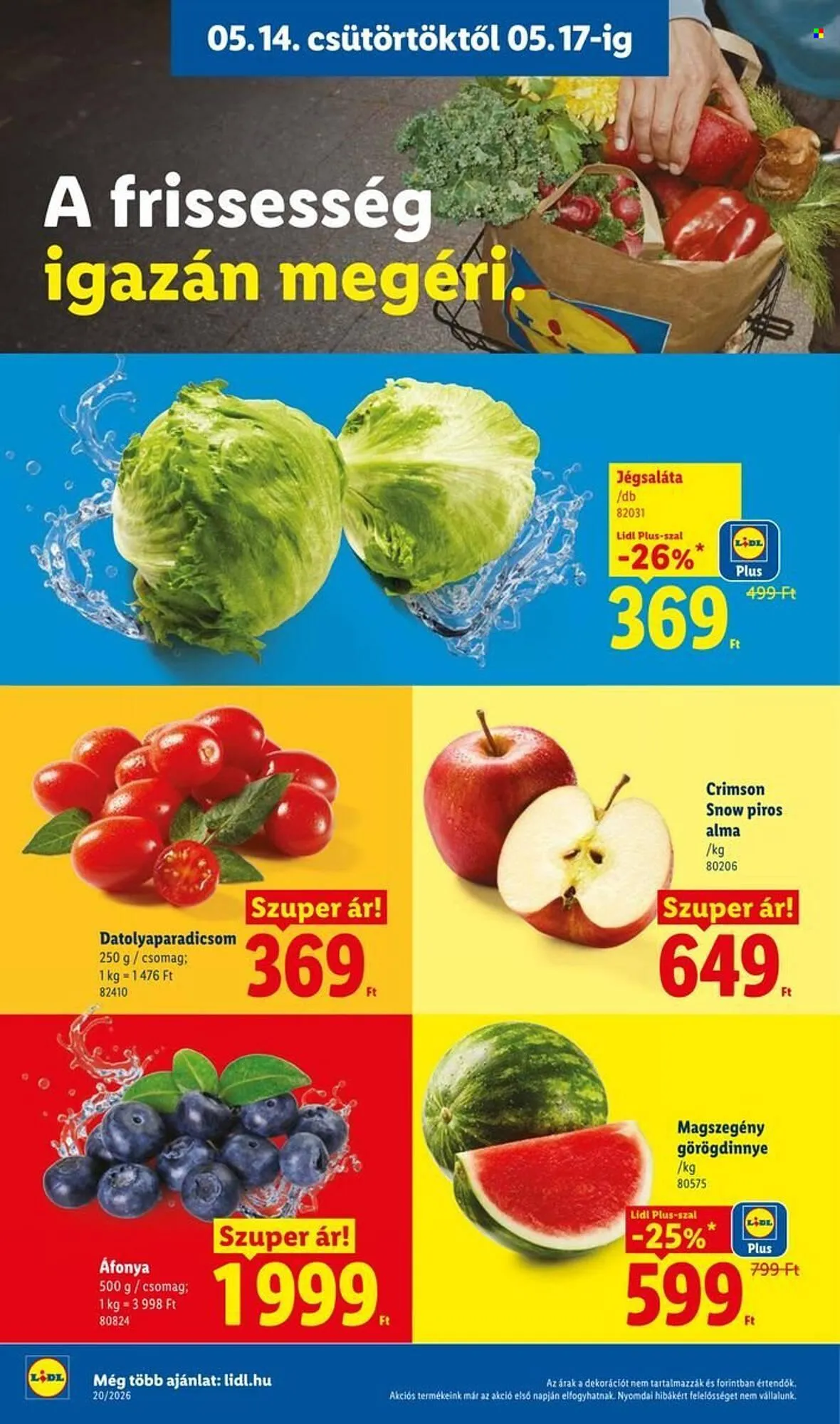 Katalógus Lidl akciós újság május 14.-tól május 20.-ig 2026. - Oldal 4