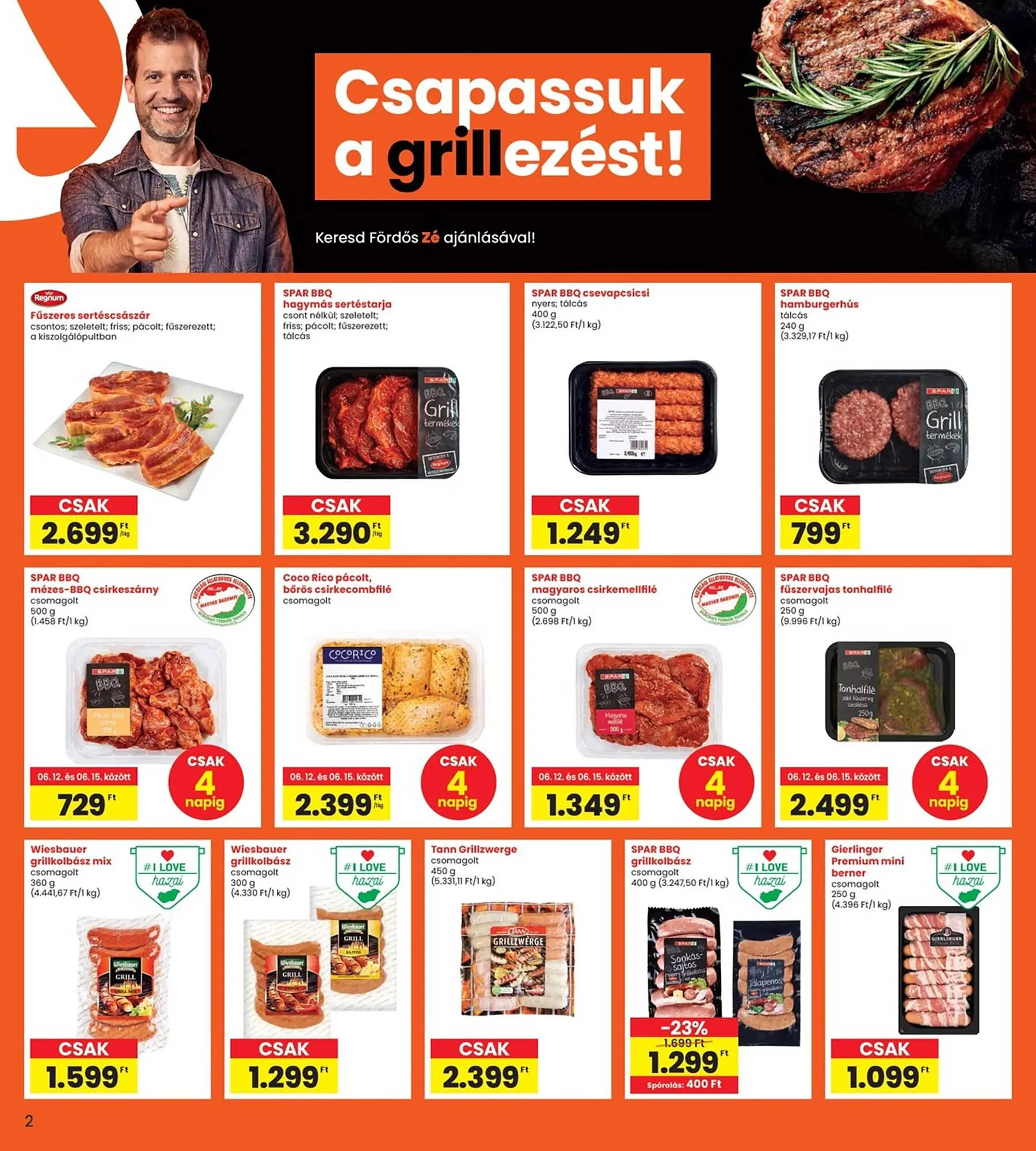 Katalógus Interspar akciós újság június 12.-tól június 18.-ig 2025. - Oldal 2