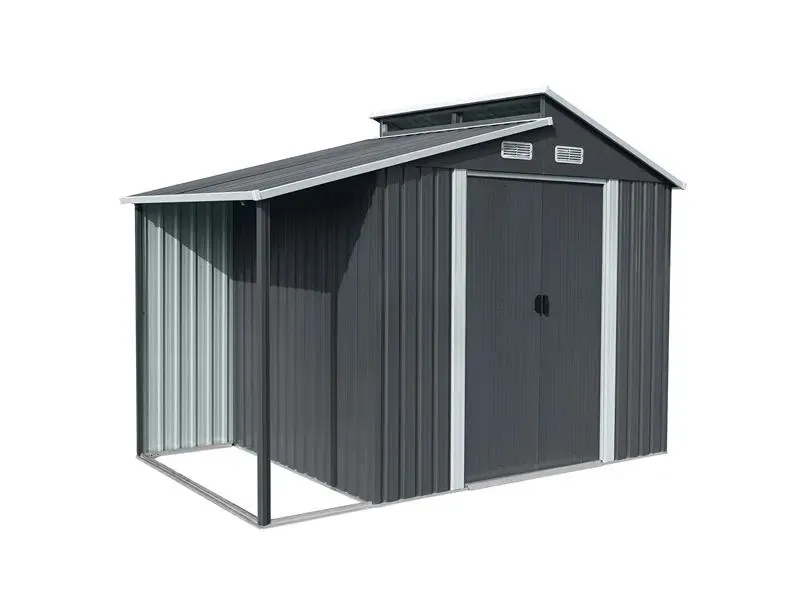 GARDOL SKYLIGHT 2 IN 1 - kerti tároló (300x173x222cm, fém, antracit)