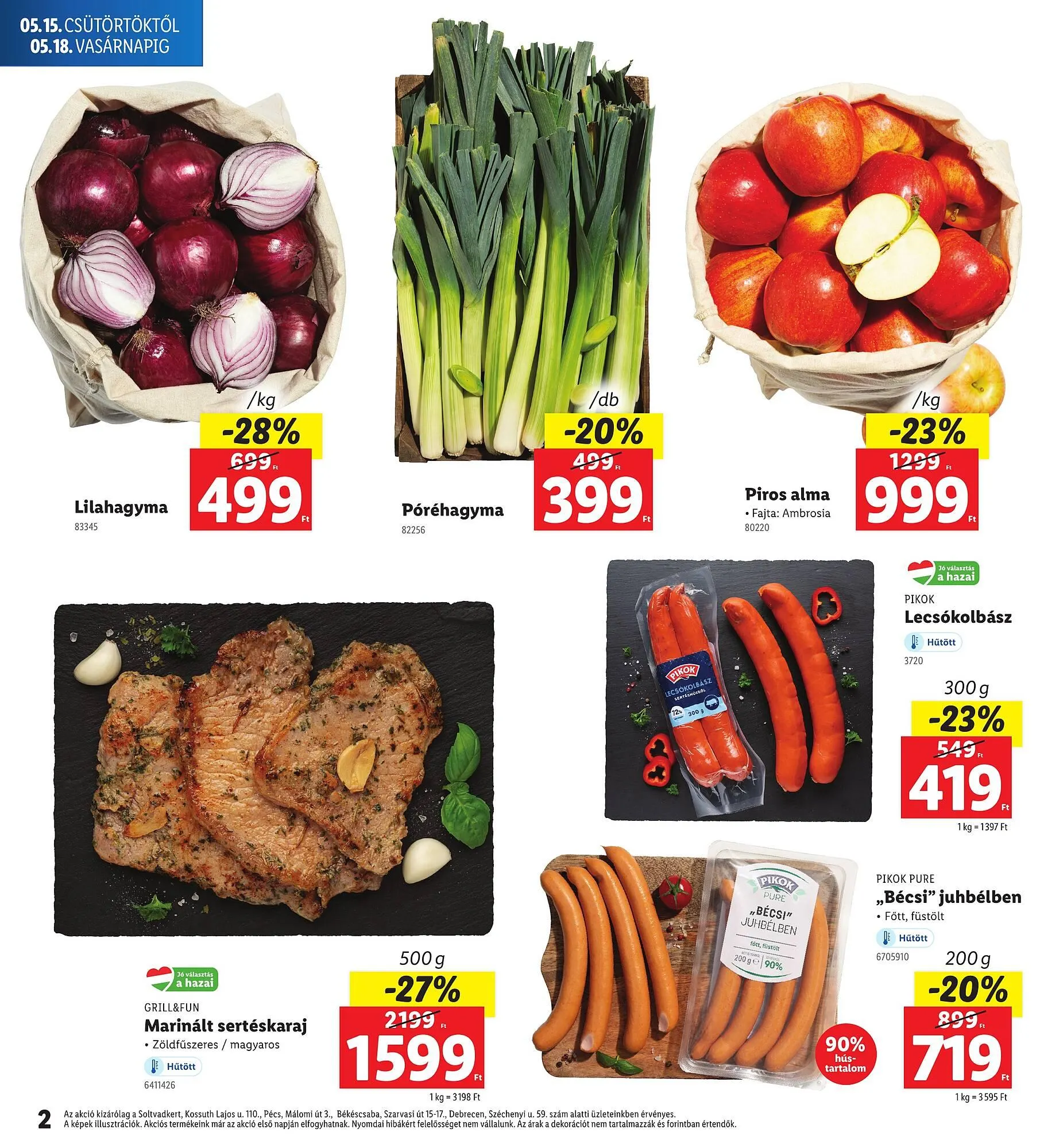Katalógus Lidl akciós újság május 15.-tól május 18.-ig 2025. - Oldal 2