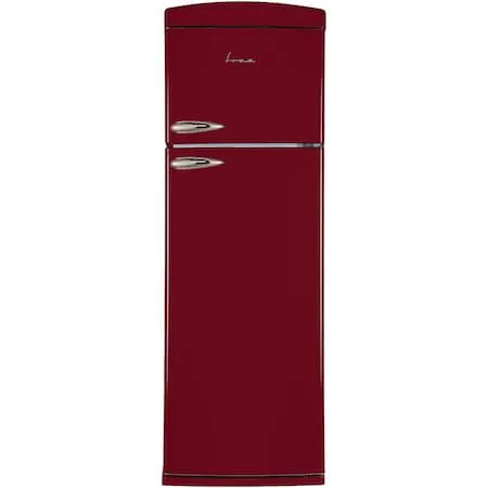 Fram FDD-VRR311BDF+ Hűtőszekrény, 311l, M:179.4 cm, LED fény, Automata leolvasztás, F energiaosztály, Meggy