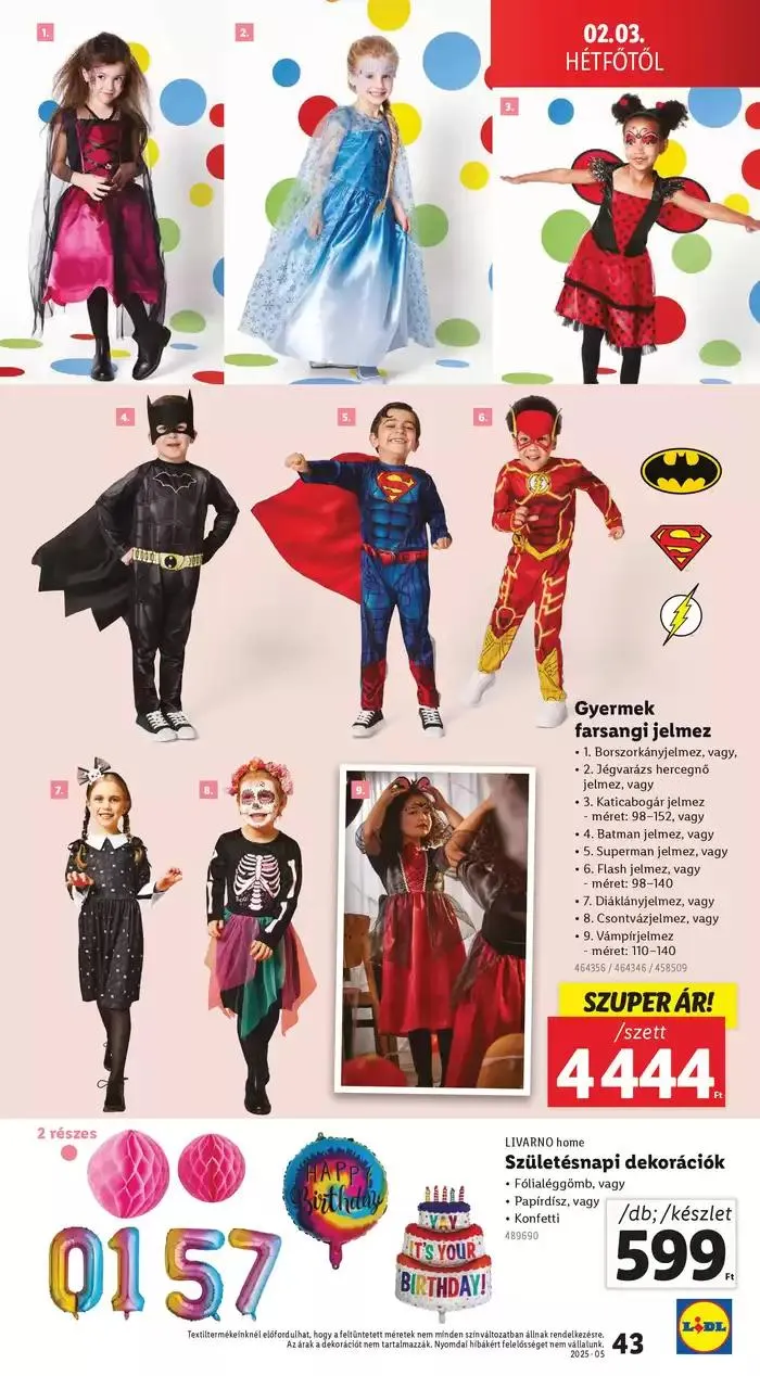 Katalógus Akciós újság – 05. hét január 30.-tól február 5.-ig 2025. - Oldal 43