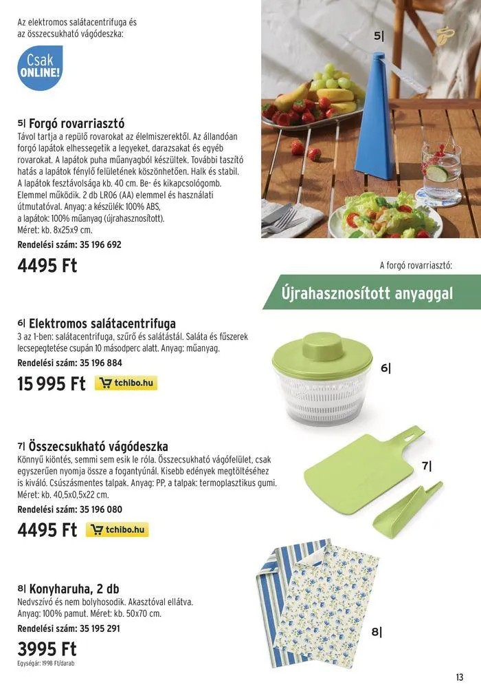 Katalógus Tchibo akciós május 27.-tól május 31.-ig 2024. - Oldal 13
