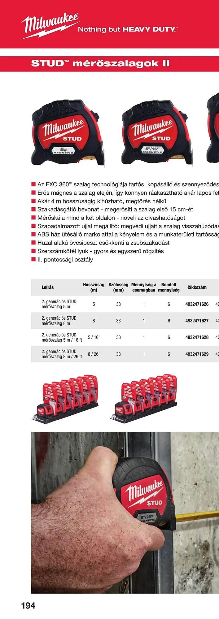 Katalógus Milwaukee akciós újság szeptember 16.-tól december 31.-ig 2025. - Oldal 386
