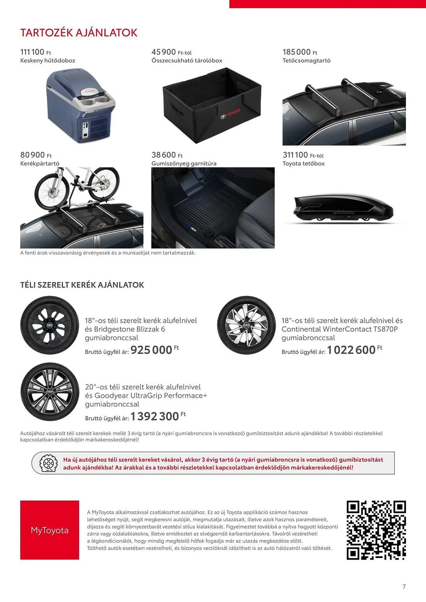 Katalógus Toyota akciós újság november 1.-tól december 31.-ig 2025. - Oldal 7