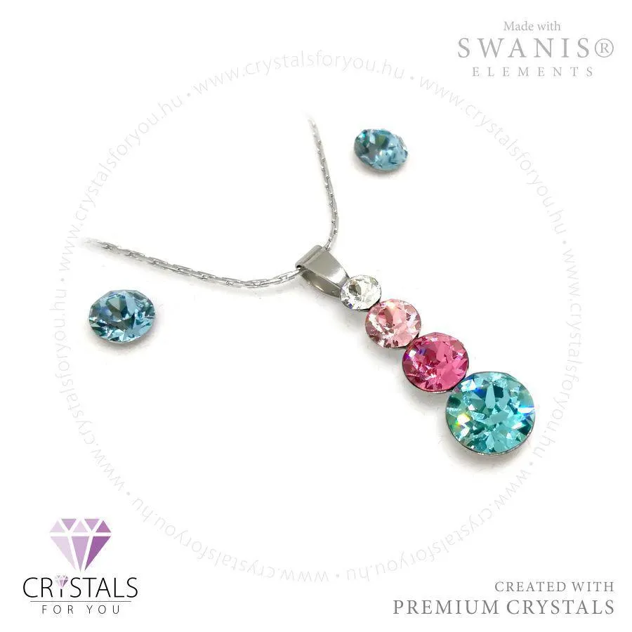 Hóember szett Swanis® prémium kristállyal díszítve