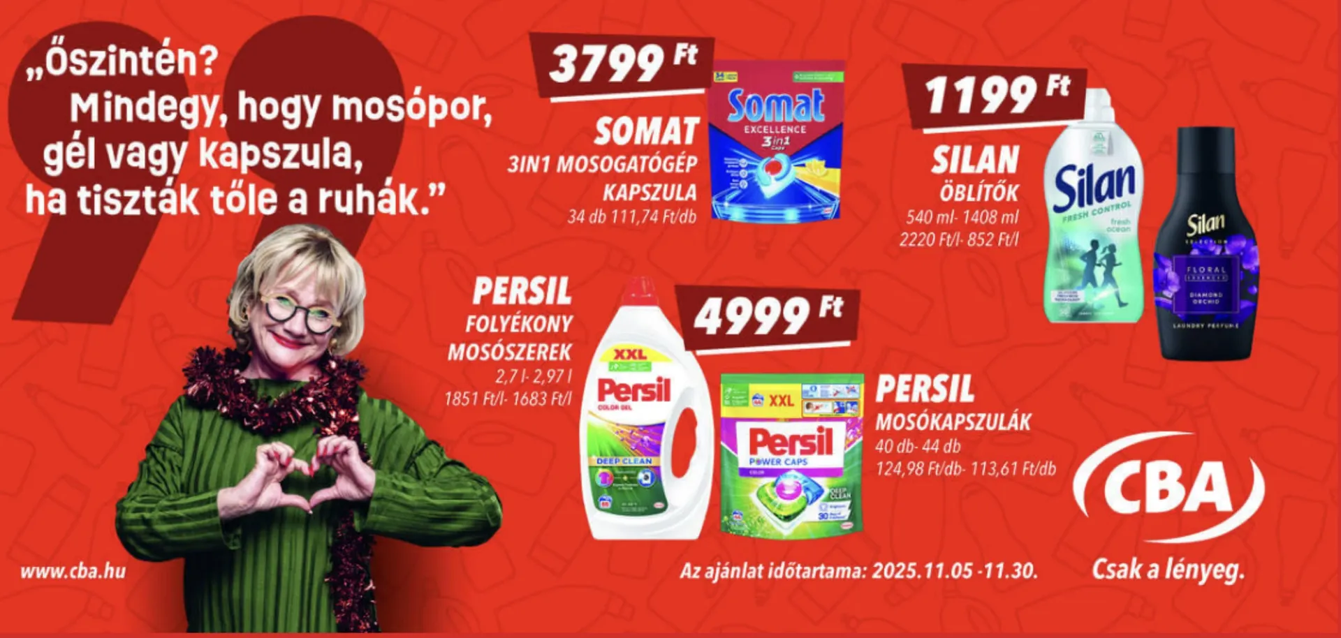 Katalógus CBA akciós újság november 5.-tól november 30.-ig 2025. - Oldal 1