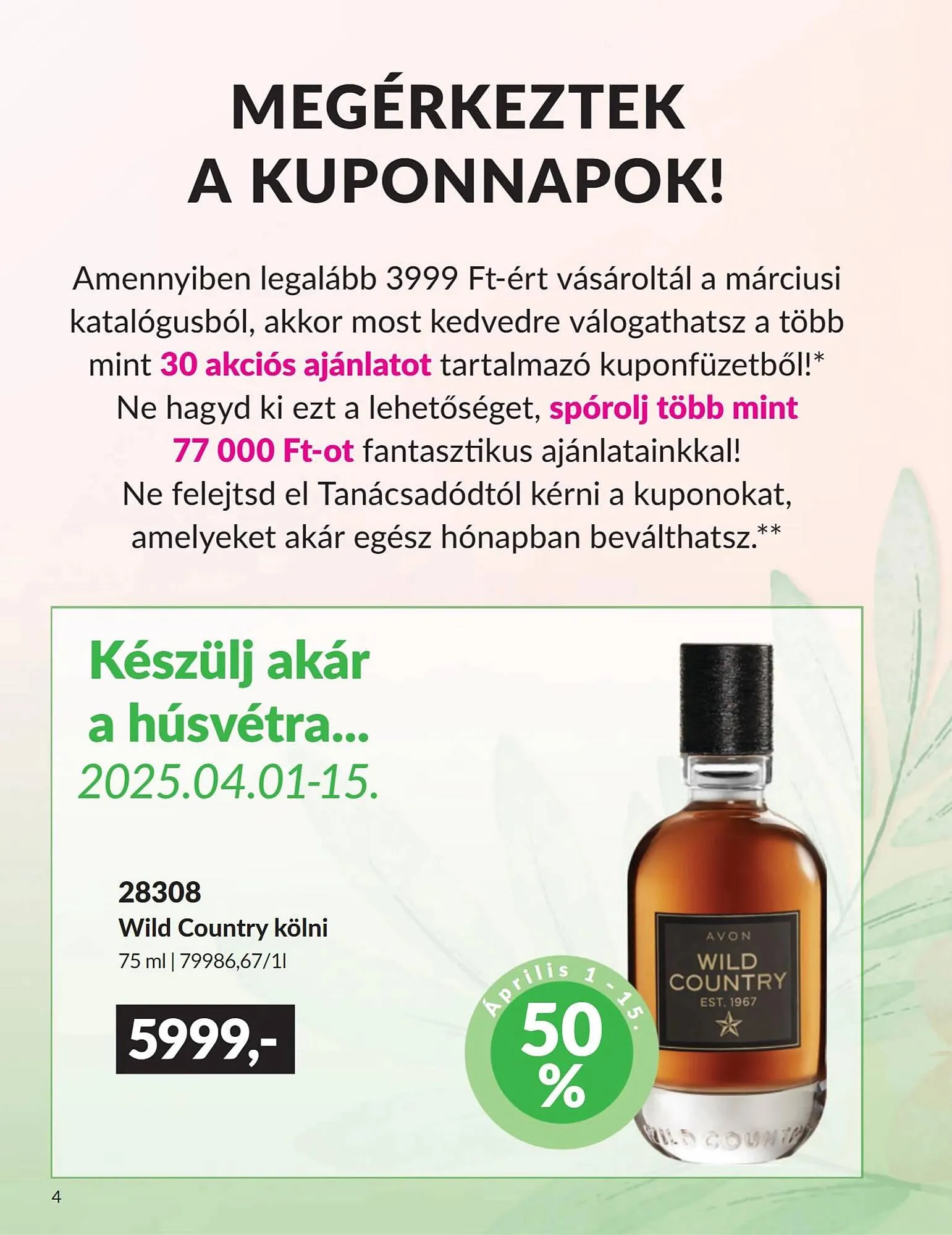 Katalógus AVON akciós újság április 1.-tól április 30.-ig 2025. - Oldal 4
