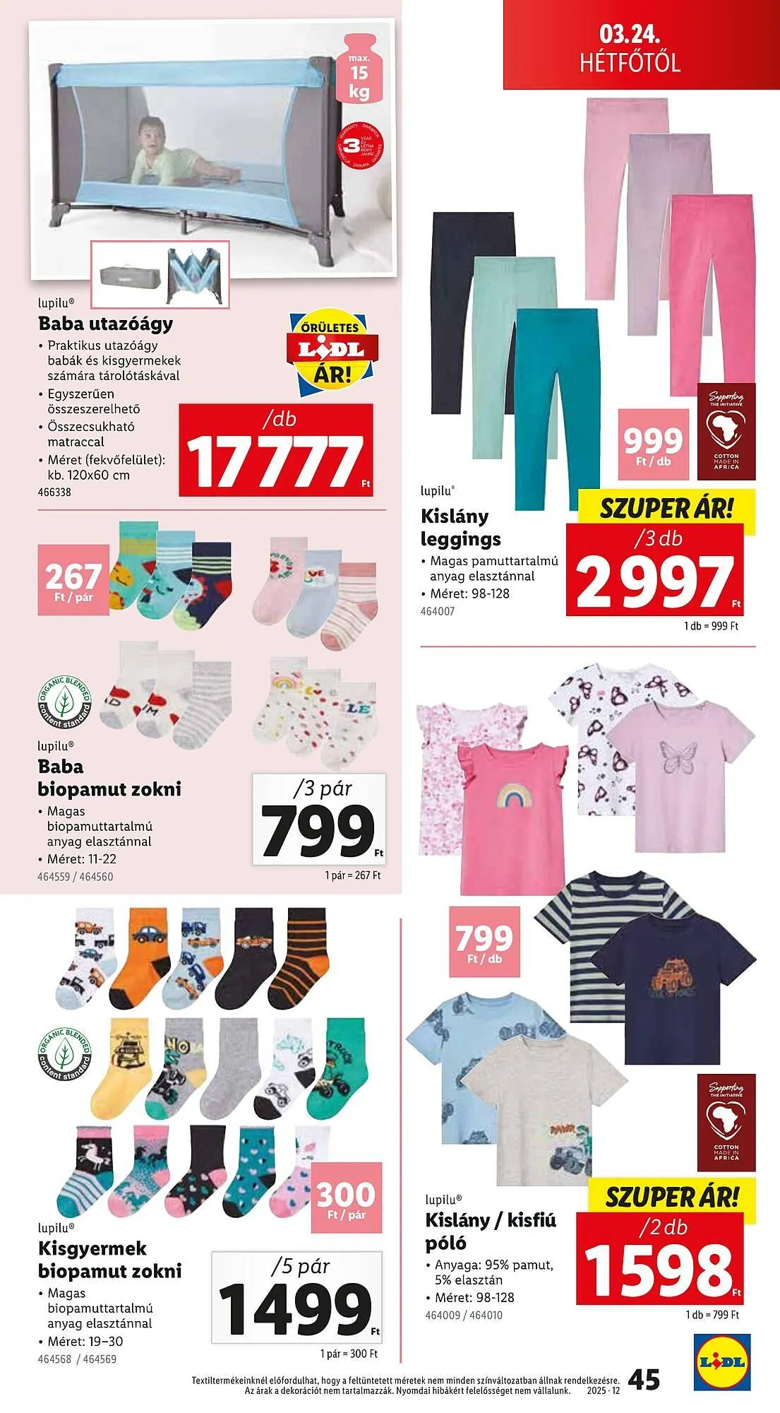 Katalógus Lidl akciós újság március 20.-tól március 26.-ig 2025. - Oldal 45