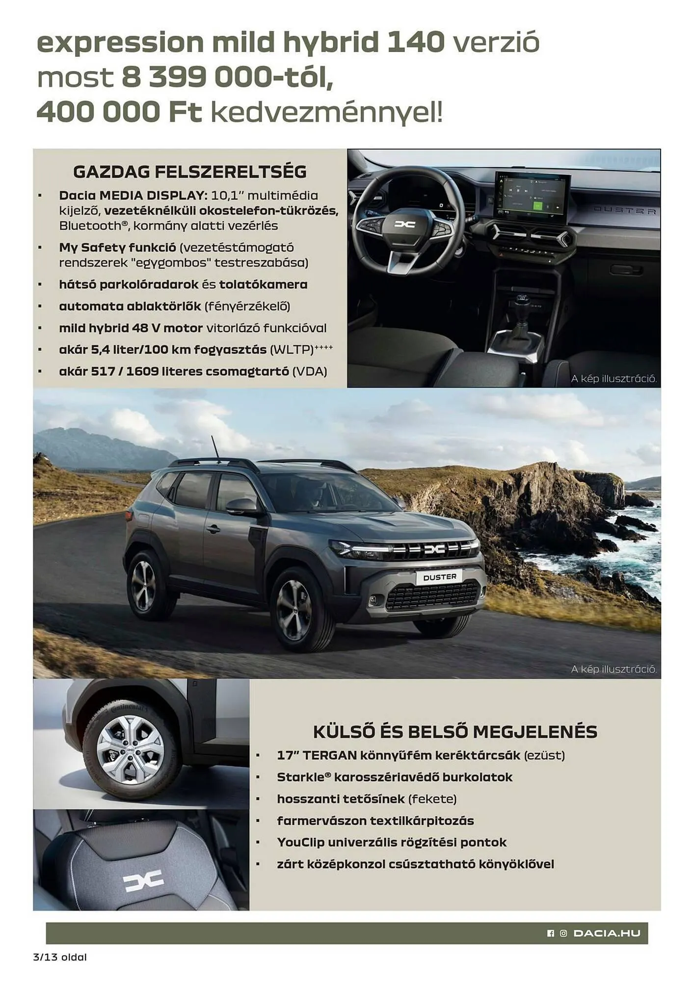 Katalógus Dacia akciós újság január 8.-tól február 4.-ig 2026. - Oldal 3