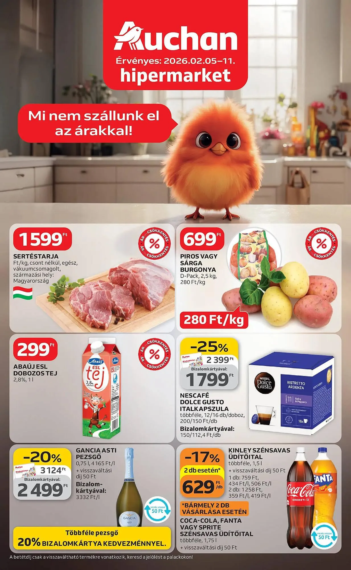 Auchan akciós újság - 1