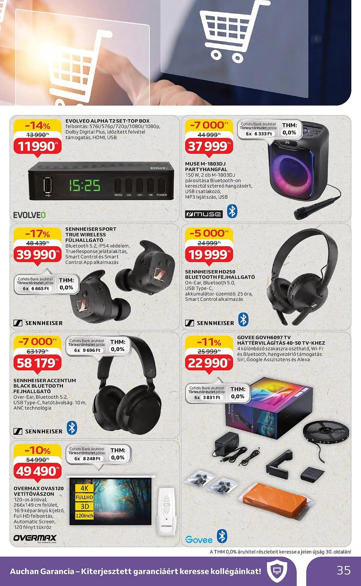 Katalógus Auchan akciós újság július 31.-tól augusztus 6.-ig 2025. - Oldal 35