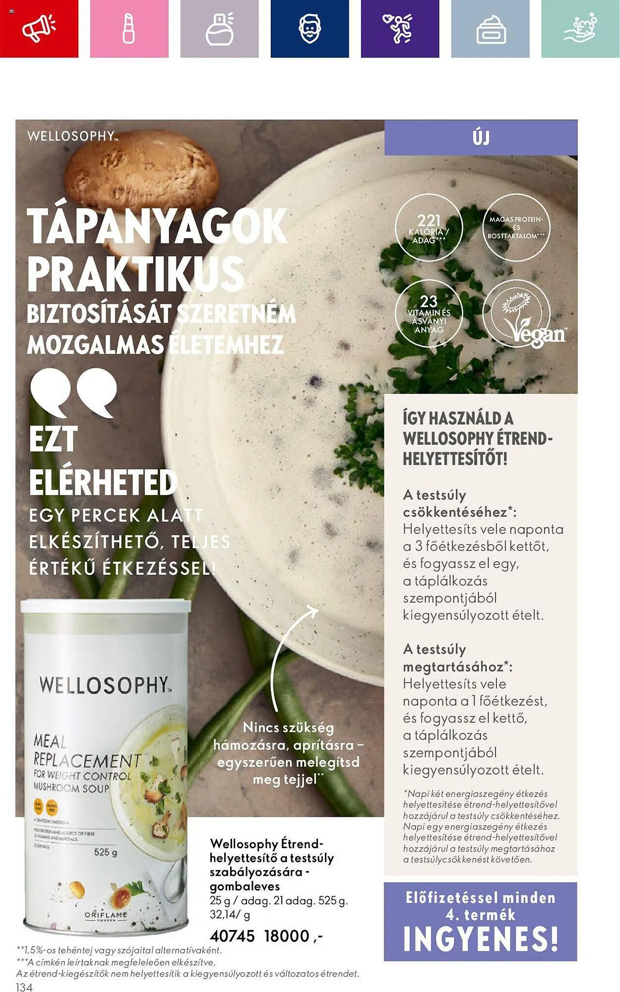 Katalógus Oriflame akciós újság szeptember 20.-tól október 10.-ig 2023. - Oldal 134