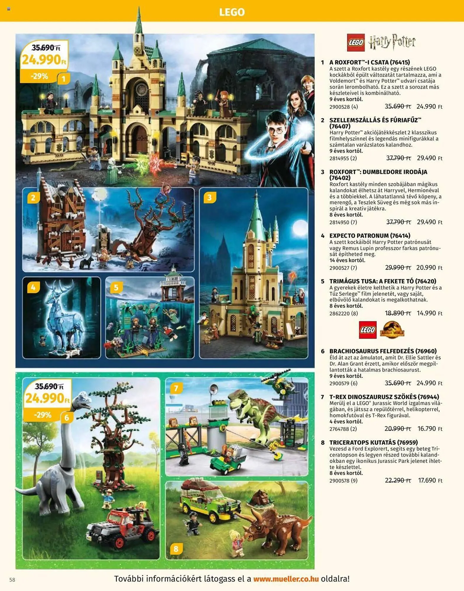 Katalógus Müller akciós újság október 30.-tól december 31.-ig 2023. - Oldal 58