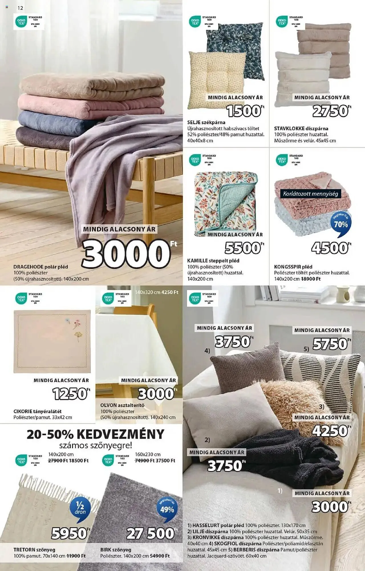 Katalógus JYSK akciós újság augusztus 27.-tól szeptember 9.-ig 2025. - Oldal 12