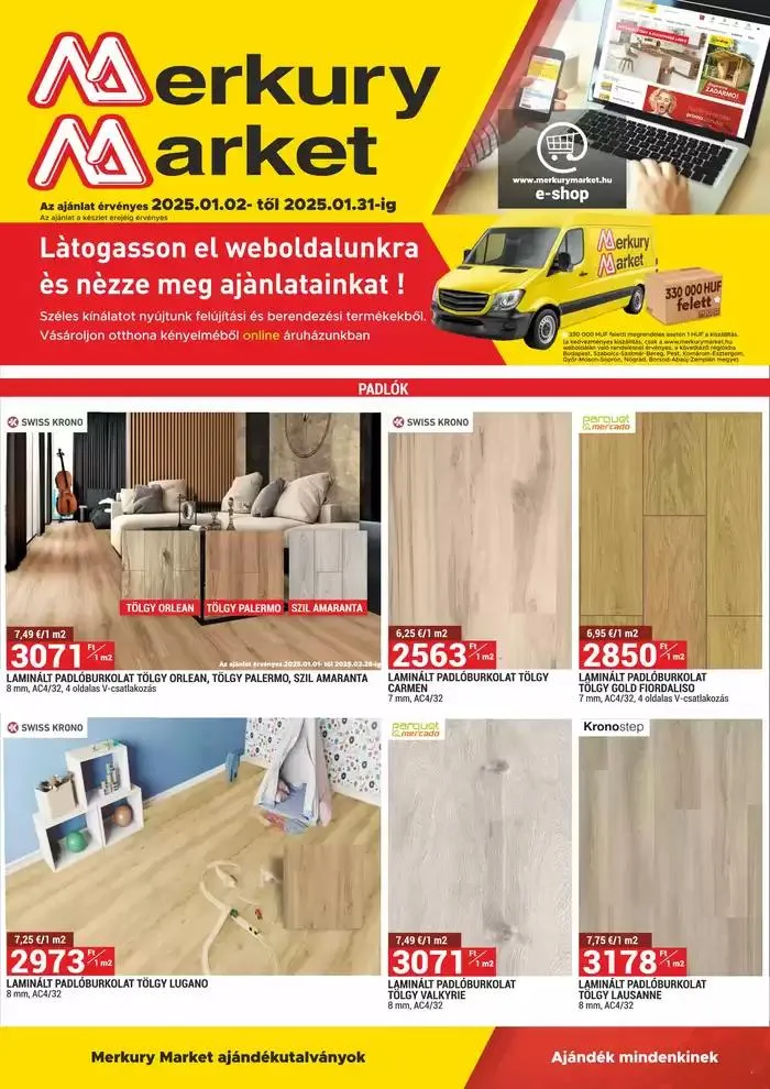 Katalógus Làtogasson el weboldalunkra ès nèzze meg ajánlatainkat! január 3.-tól január 31.-ig 2025. - Oldal 1