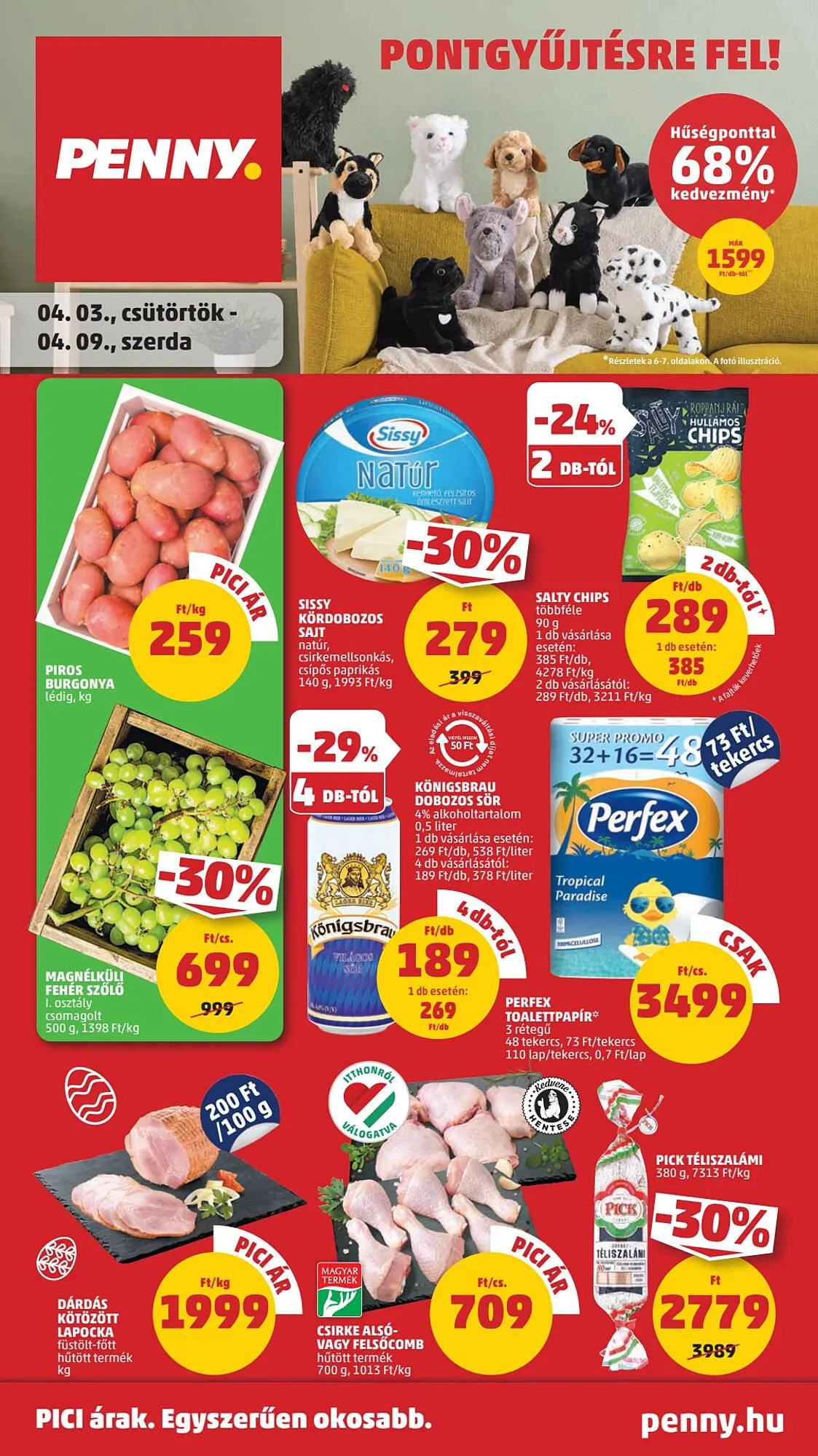 Katalógus PENNY akciós újság április 3.-tól április 9.-ig 2025. - Oldal 1