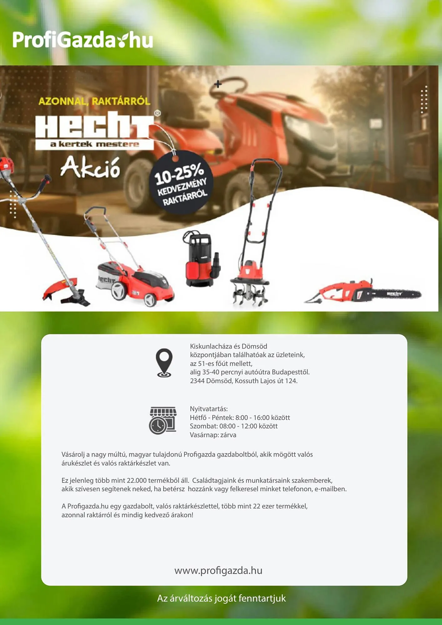 Katalógus ProfiGazda akciós újság július 1.-tól július 31.-ig 2025. - Oldal 8