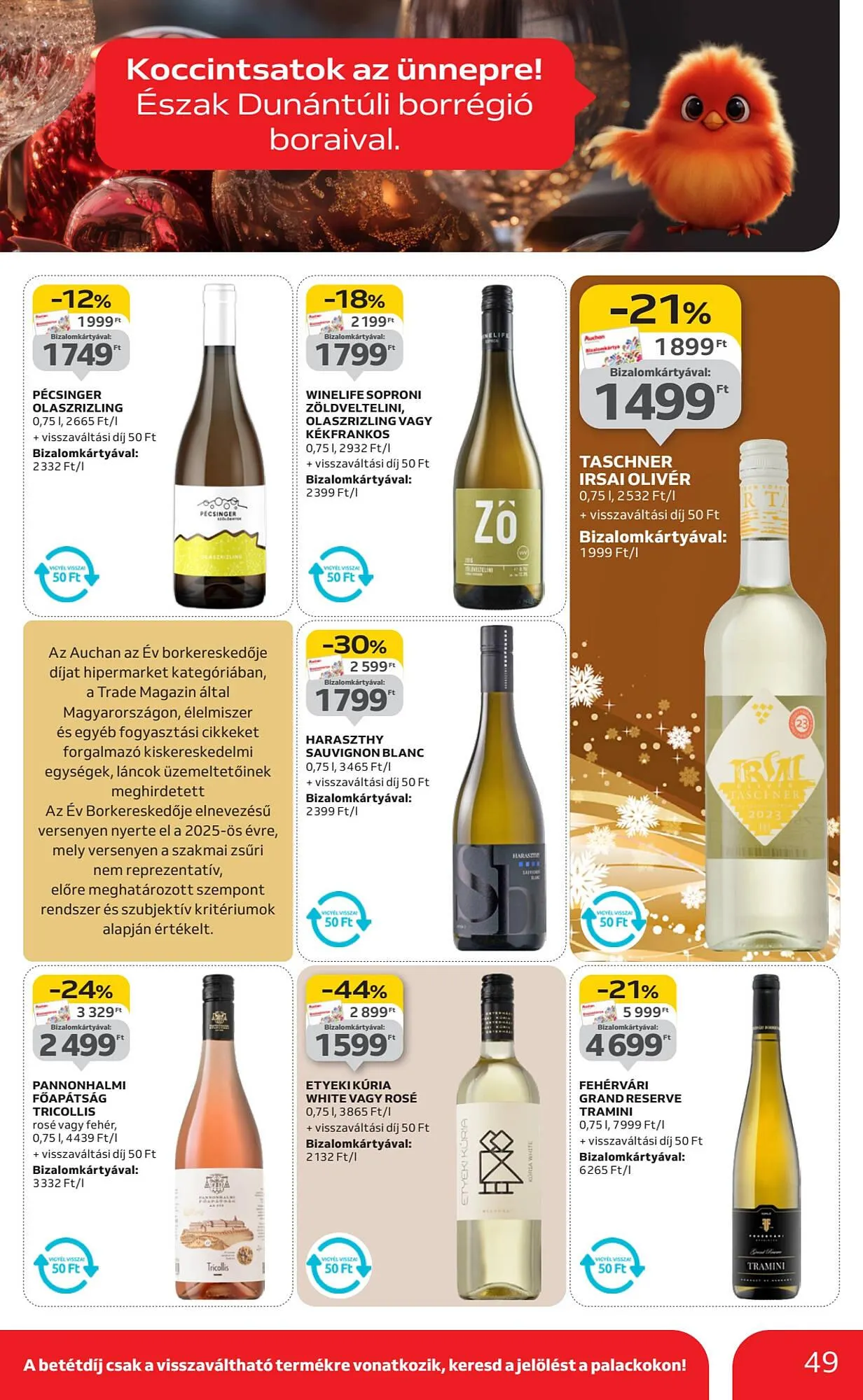 Katalógus Auchan akciós újság december 4.-tól december 10.-ig 2025. - Oldal 49