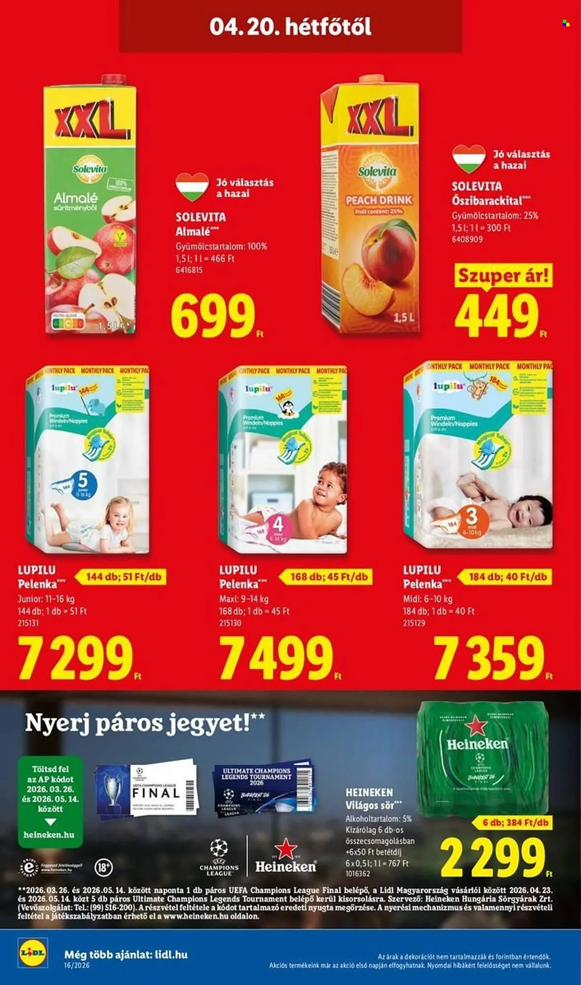 Katalógus Lidl akciós újság április 16.-tól április 22.-ig 2026. - Oldal 56