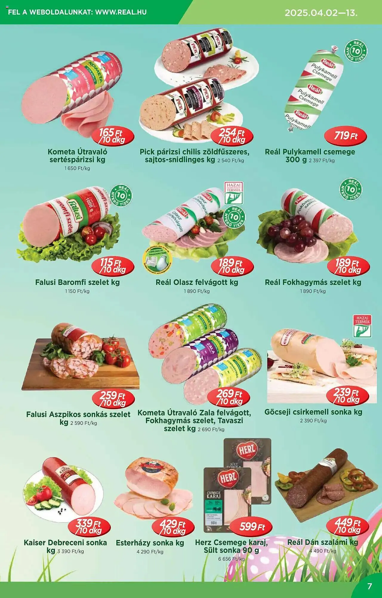 Katalógus Real akciós újság április 2.-tól április 13.-ig 2025. - Oldal 7