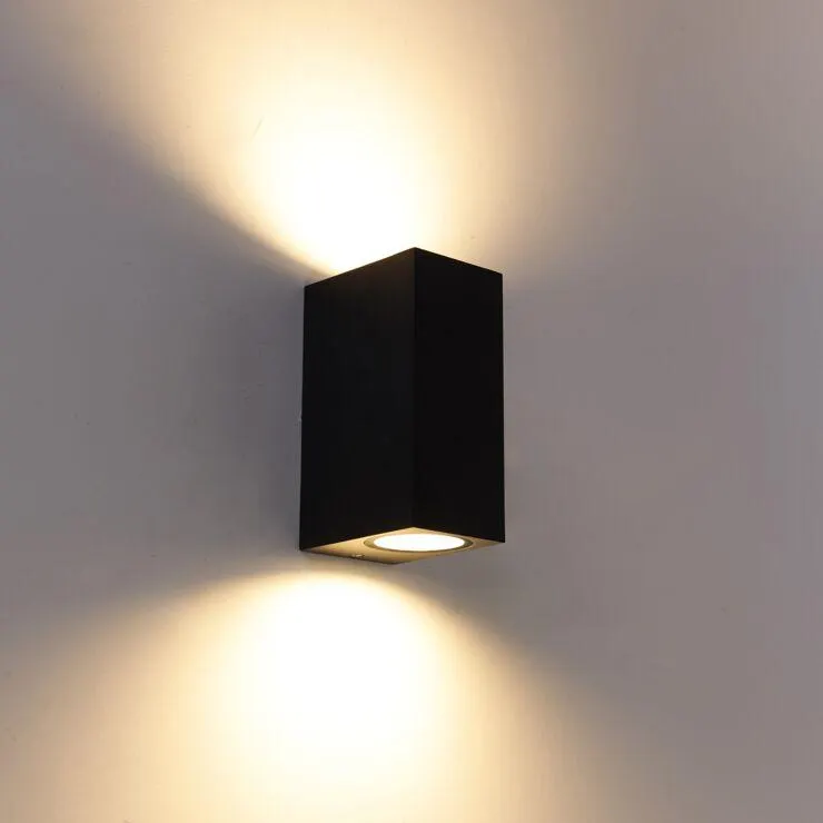 Modern fali lámpa antracit IP44 - Baleno II