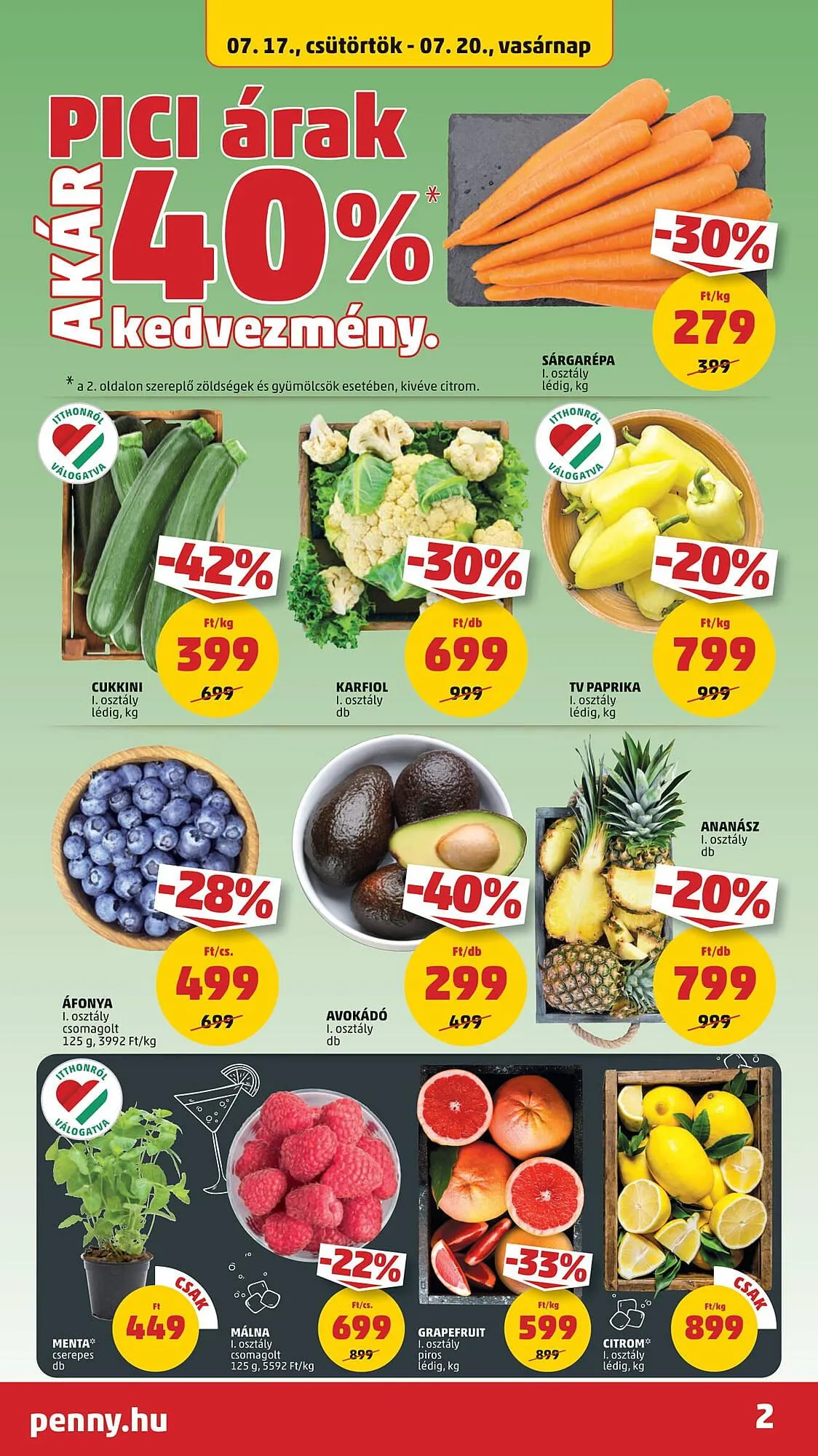 Katalógus PENNY akciós újság július 17.-tól július 23.-ig 2025. - Oldal 2