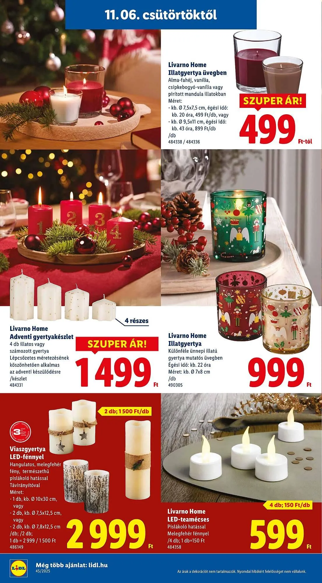 Katalógus Lidl akciós újság november 6.-tól december 28.-ig 2025. - Oldal 10