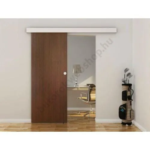 Texas színezett fa tolóajtó, RS sínrendszerrel, füstölt tölgy