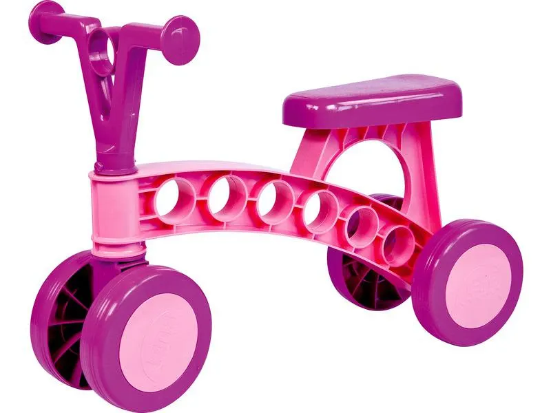 LENA: Négykerekű futóbicikli - rózsaszín-lila