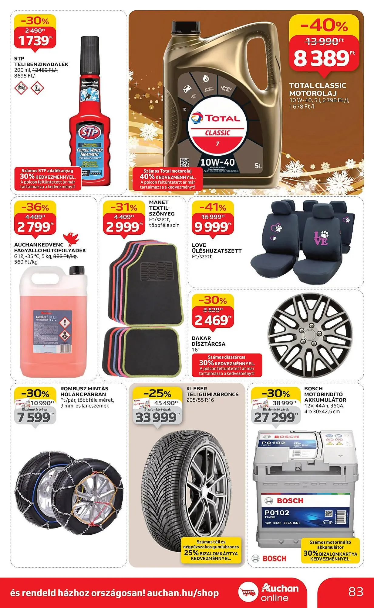 Katalógus Auchan akciós újság december 4.-tól december 10.-ig 2025. - Oldal 83